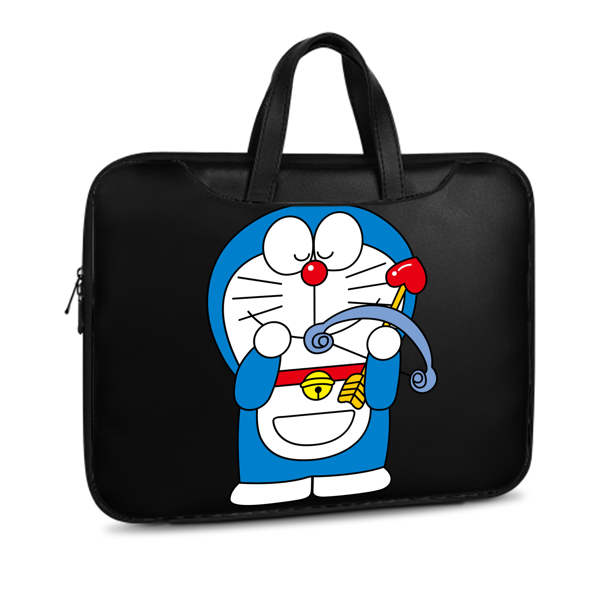 （画像用） ドラえもん Doraemon レザーラップトップバッグ　ノートパソコンケース