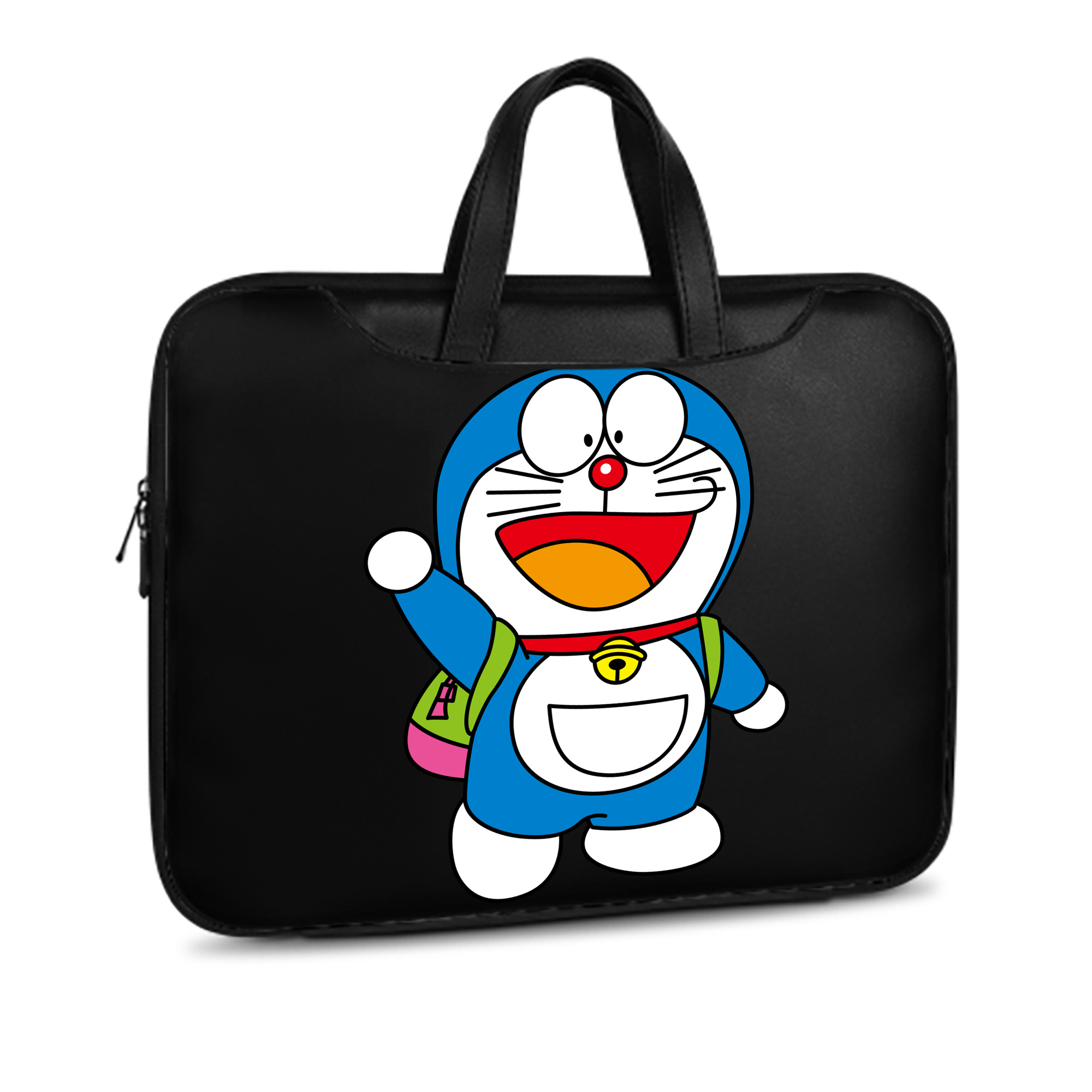 （画像用） ドラえもん Doraemon レザーラップトップバッグ　ノートパソコンケース