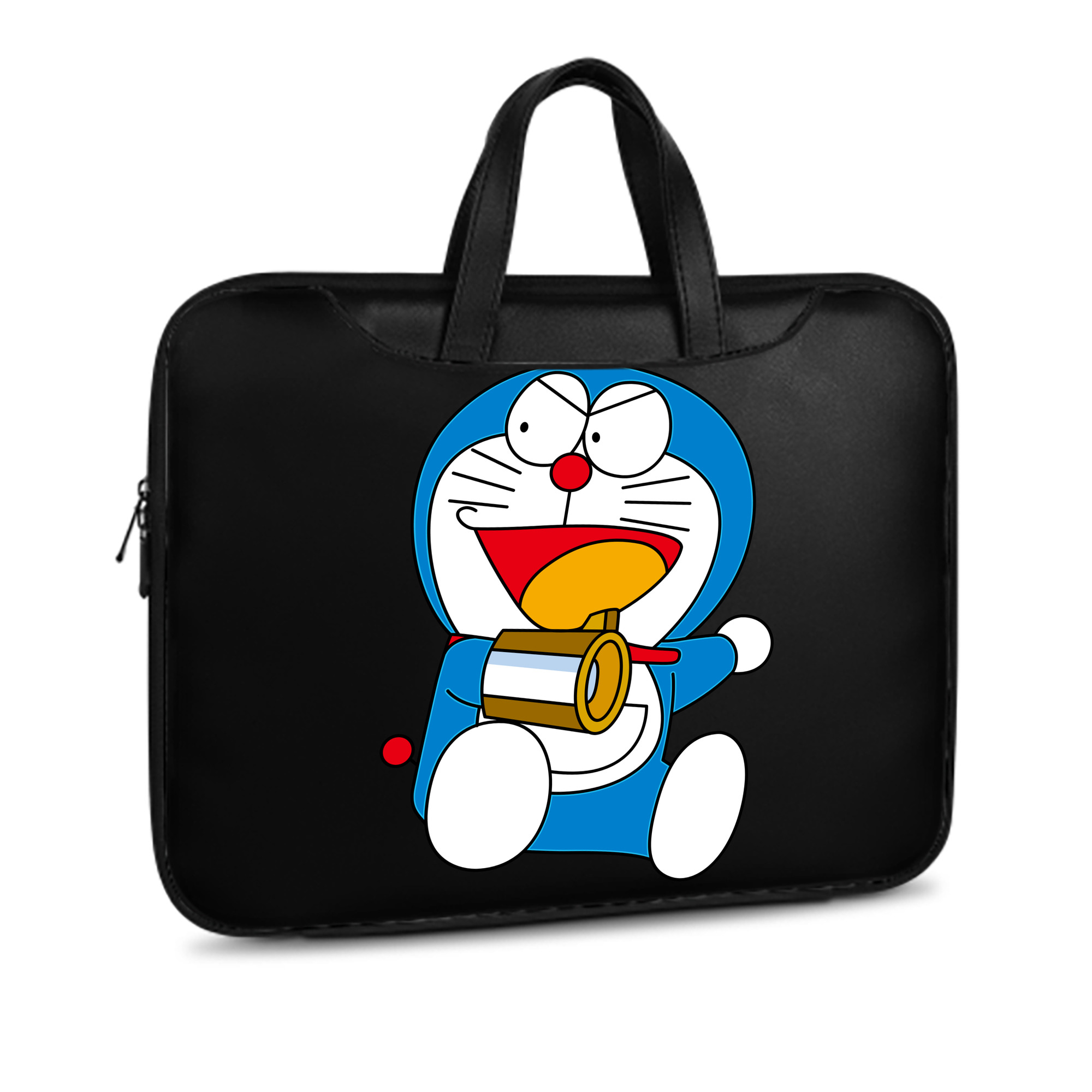 （画像用） ドラえもん Doraemon レザーラップトップバッグ　ノートパソコンケース