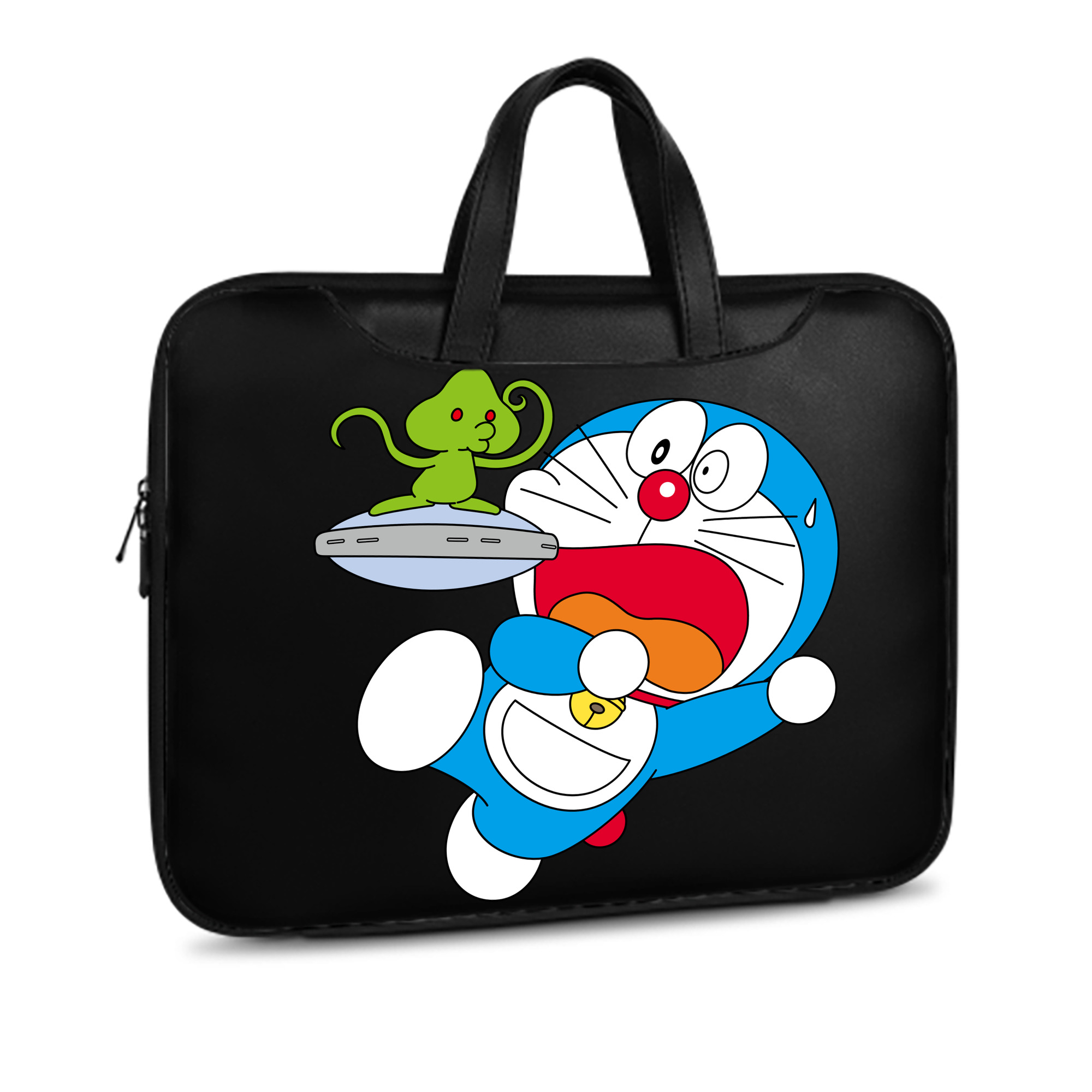 （画像用） ドラえもん Doraemon レザーラップトップバッグ　ノートパソコンケース