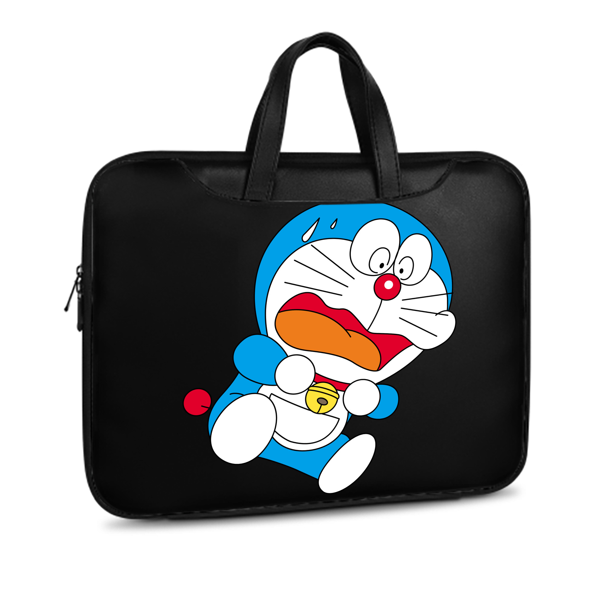 （画像用） ドラえもん Doraemon レザーラップトップバッグ　ノートパソコンケース