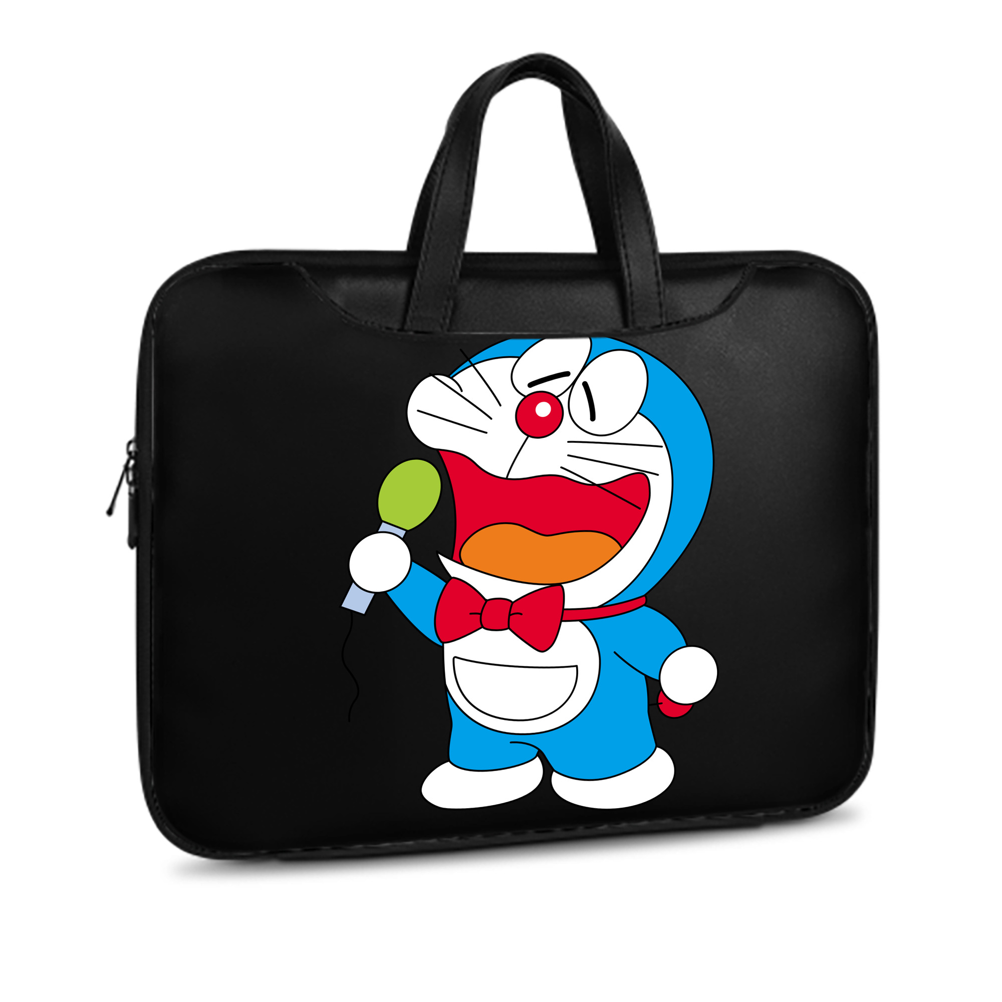 （画像用） ドラえもん Doraemon レザーラップトップバッグ　ノートパソコンケース