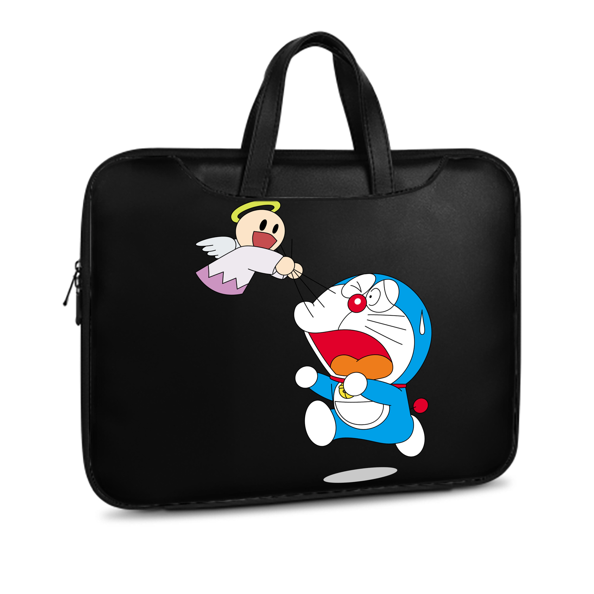 （画像用） ドラえもん Doraemon レザーラップトップバッグ　ノートパソコンケース