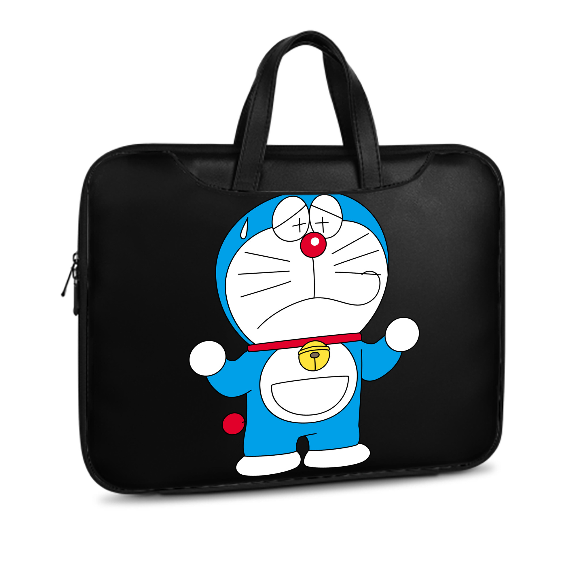 （画像用） ドラえもん Doraemon レザーラップトップバッグ　ノートパソコンケース