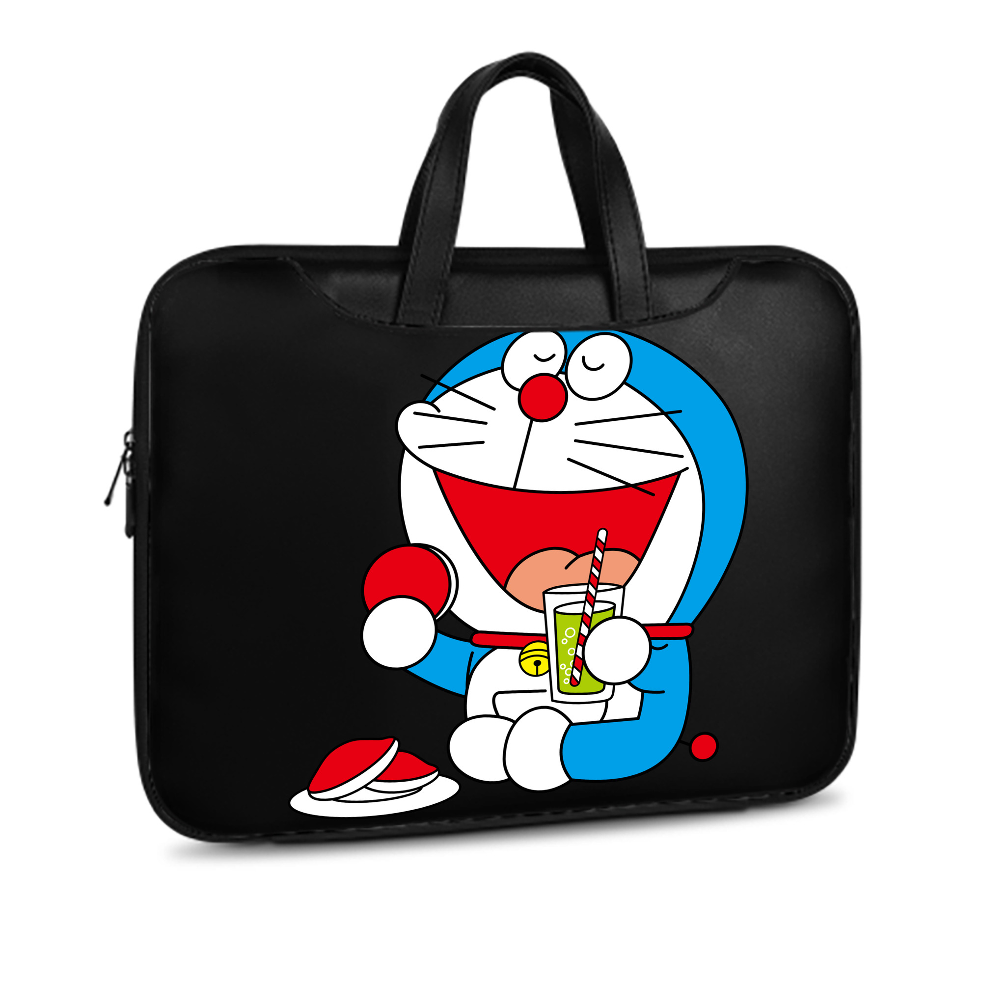 （画像用） ドラえもん Doraemon レザーラップトップバッグ　ノートパソコンケース