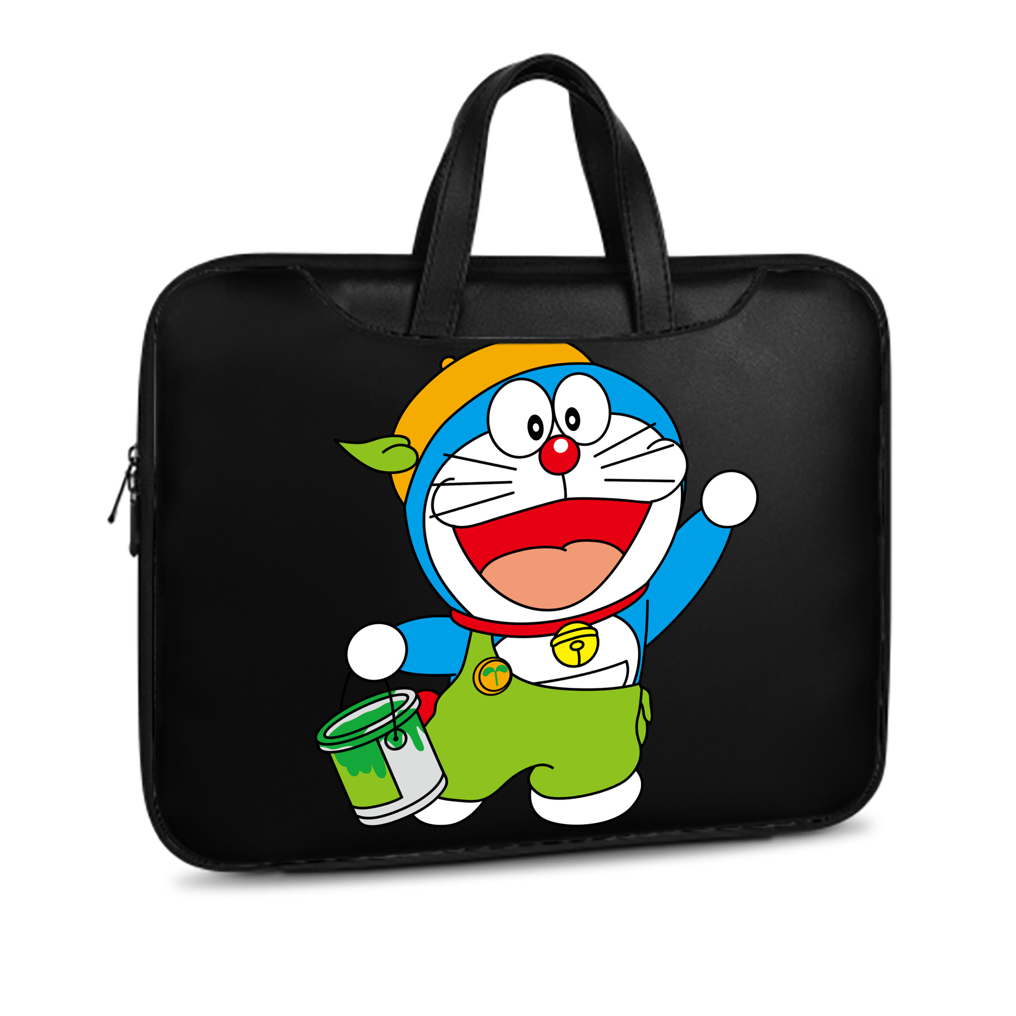 （画像用） ドラえもん Doraemon レザーラップトップバッグ　ノートパソコンケース