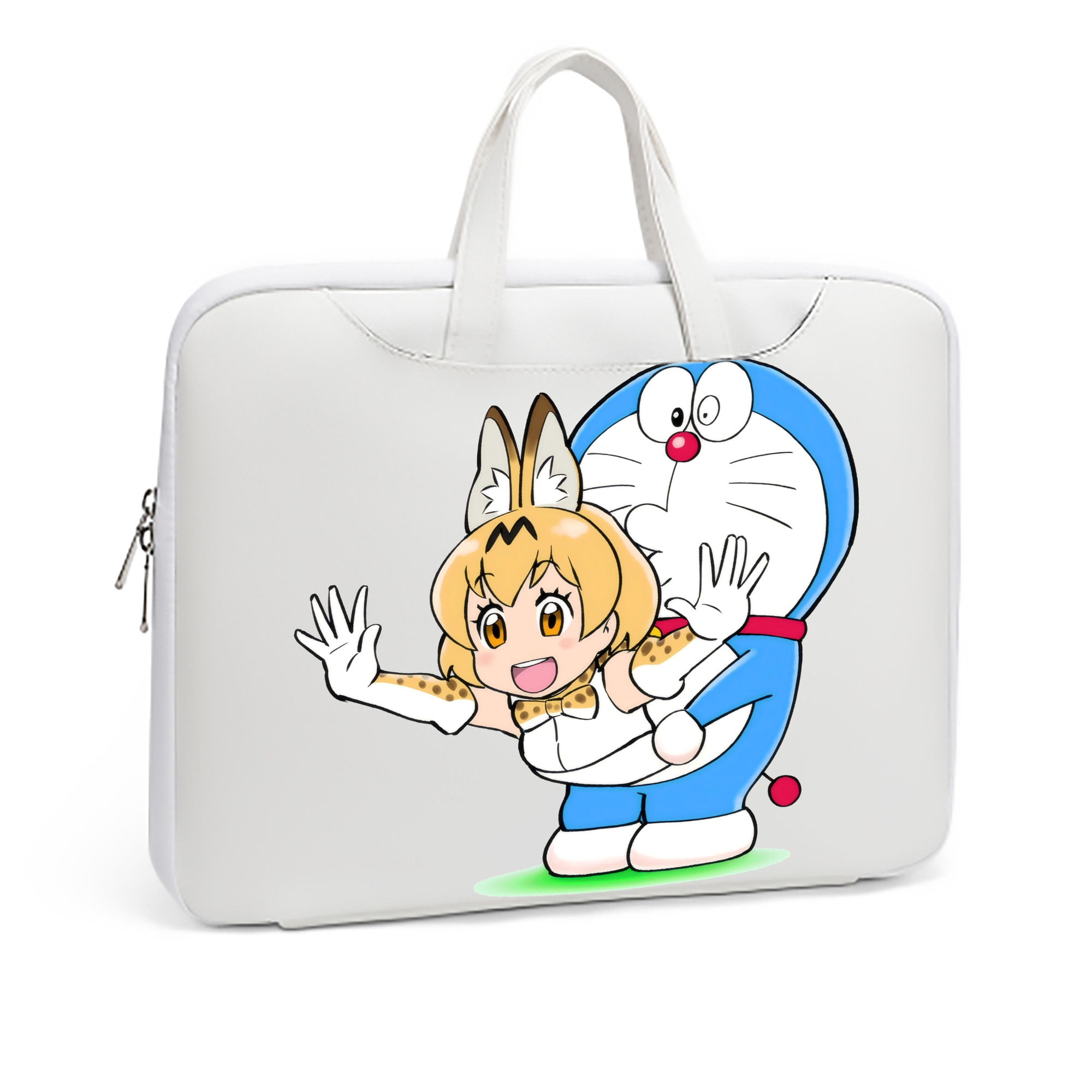 （画像用） ドラえもん Doraemon レザーラップトップバッグ　ノートパソコンケース
