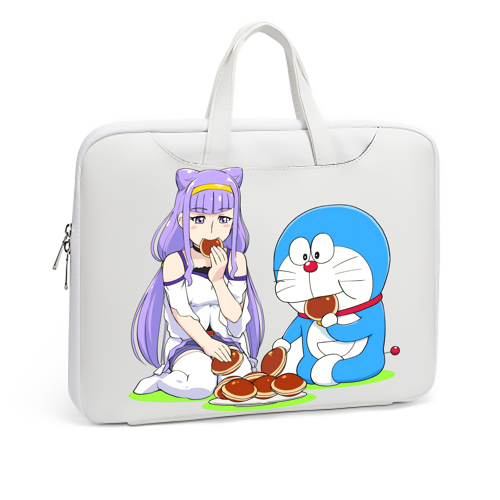 （画像用） ドラえもん Doraemon レザーラップトップバッグ　ノートパソコンケース