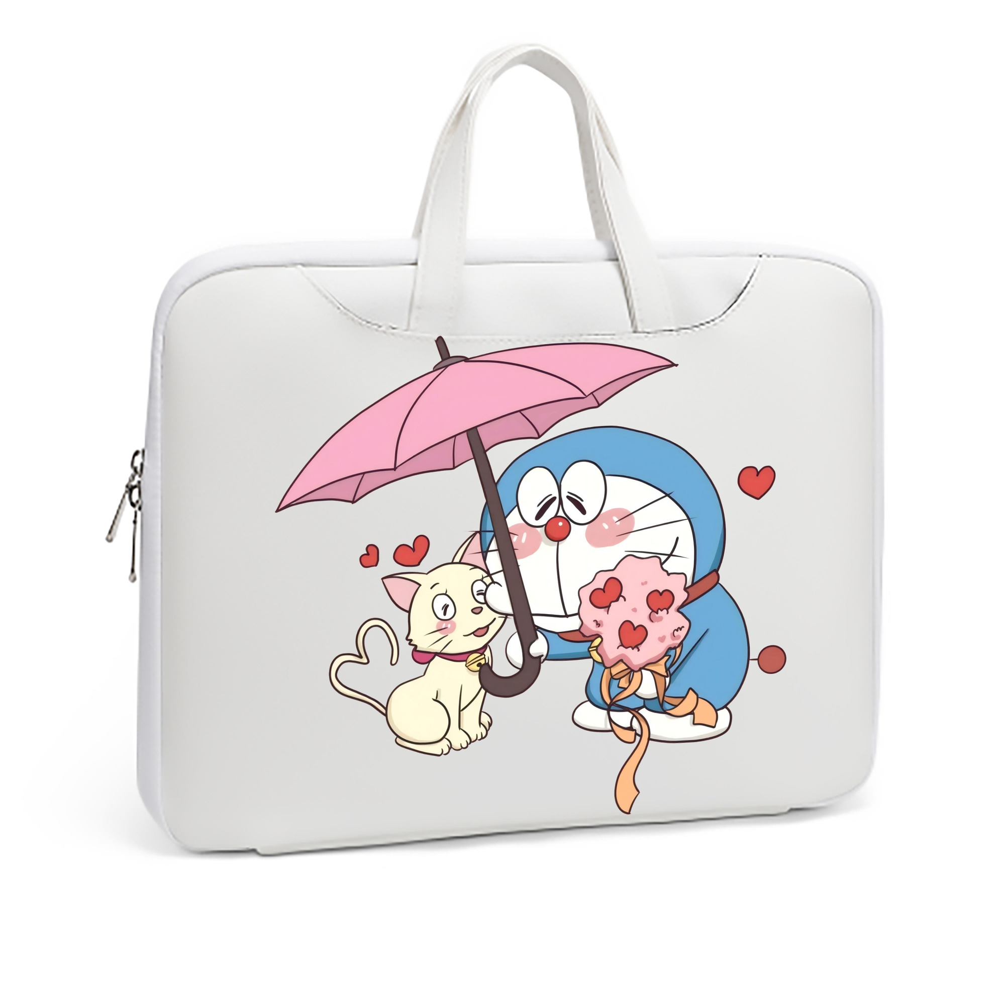 （画像用） ドラえもん Doraemon レザーラップトップバッグ　ノートパソコンケース