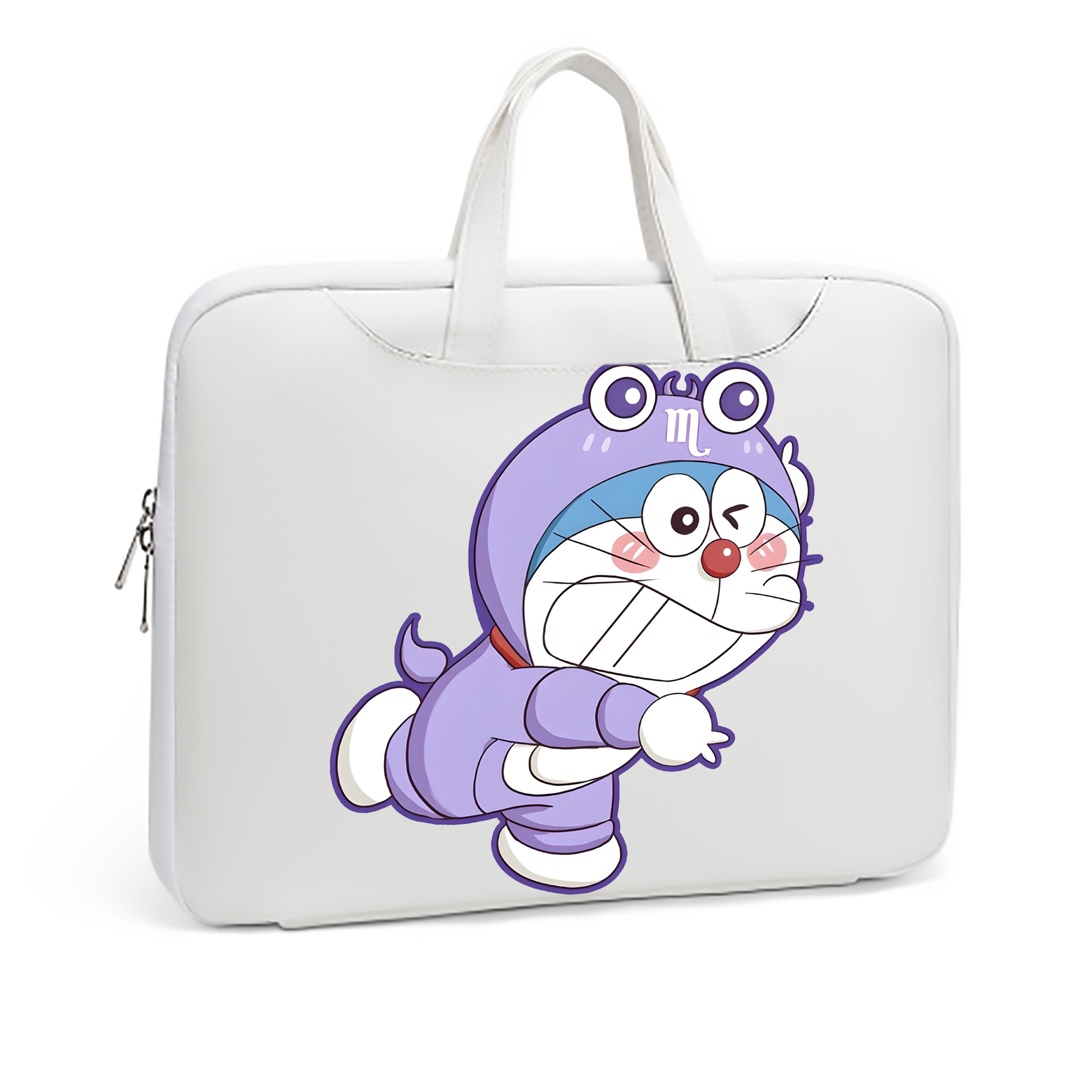 （画像用） ドラえもん Doraemon レザーラップトップバッグ　ノートパソコンケース
