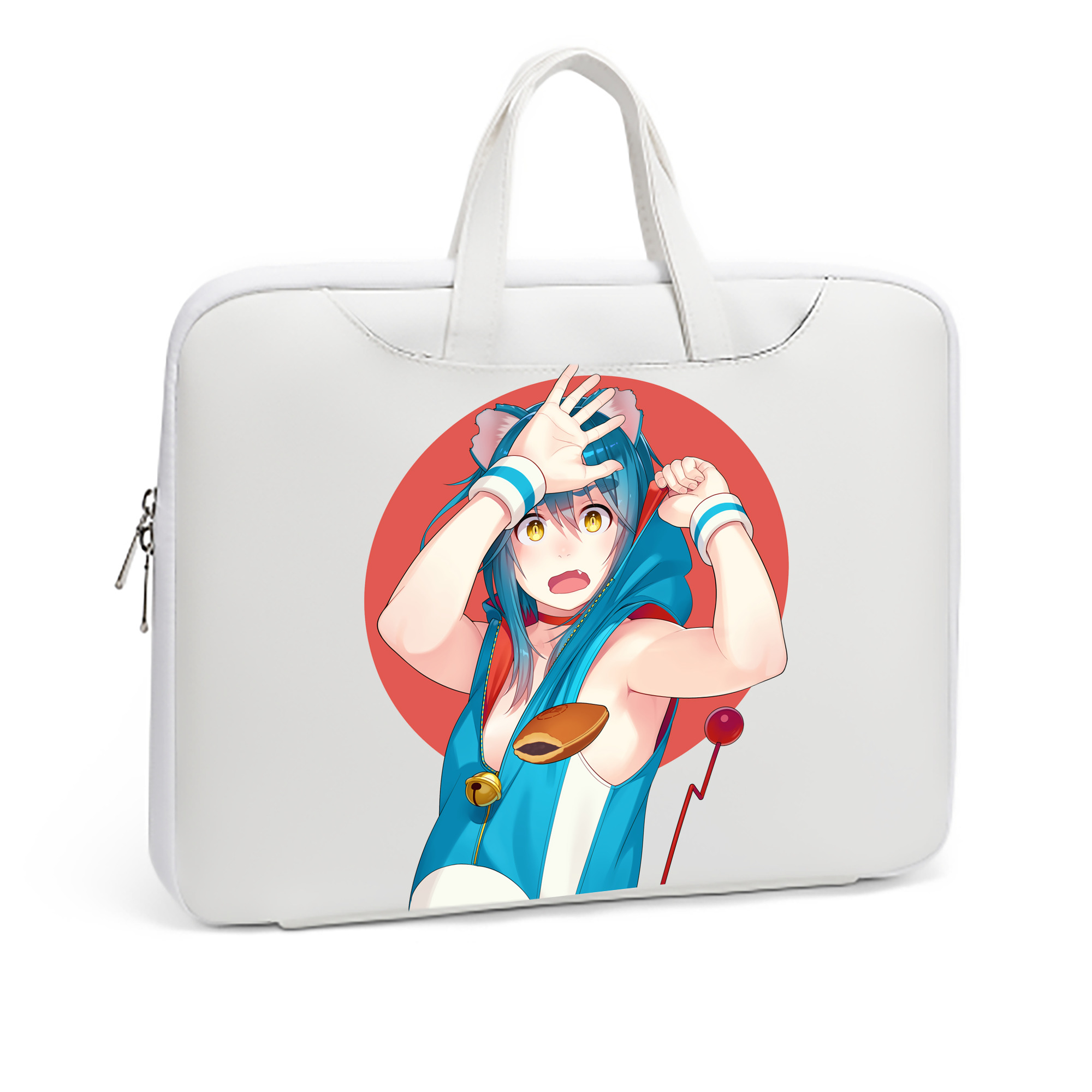 （画像用） ドラえもん Doraemon レザーラップトップバッグ　ノートパソコンケース