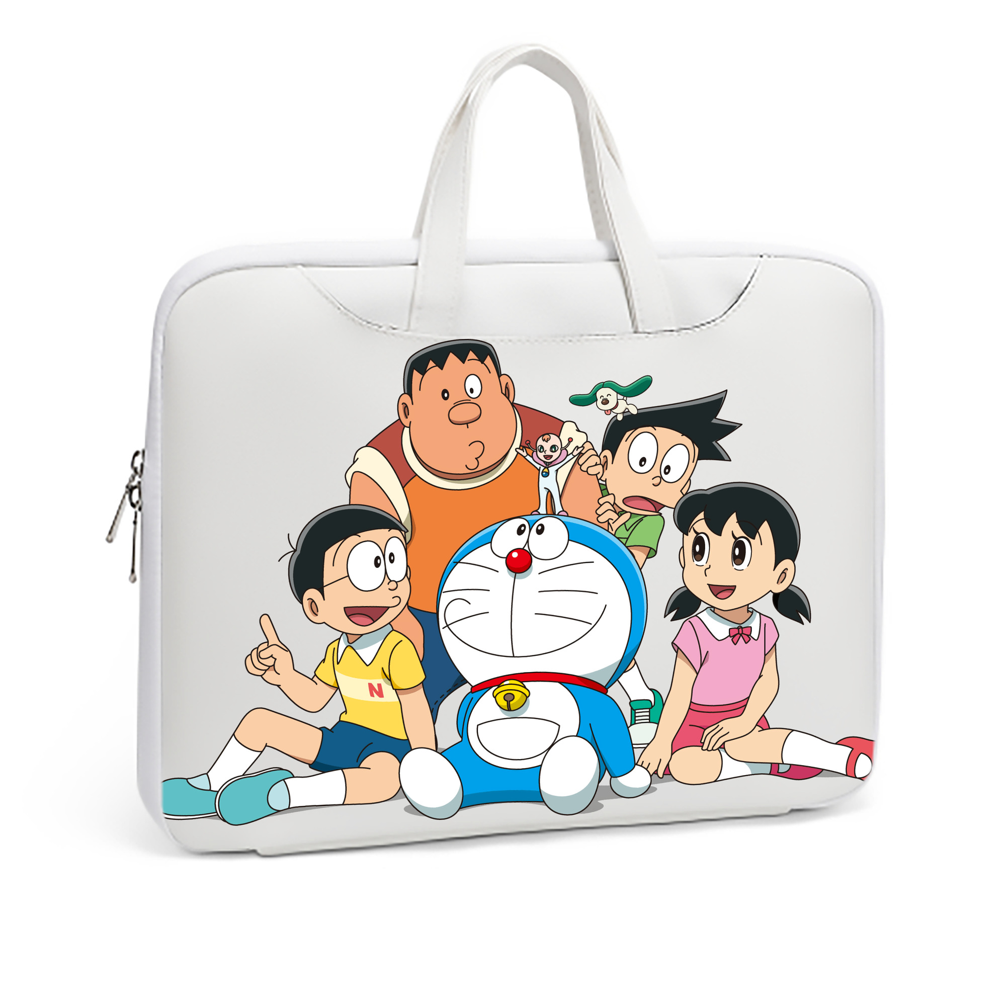 （画像用） ドラえもん Doraemon レザーラップトップバッグ　ノートパソコンケース