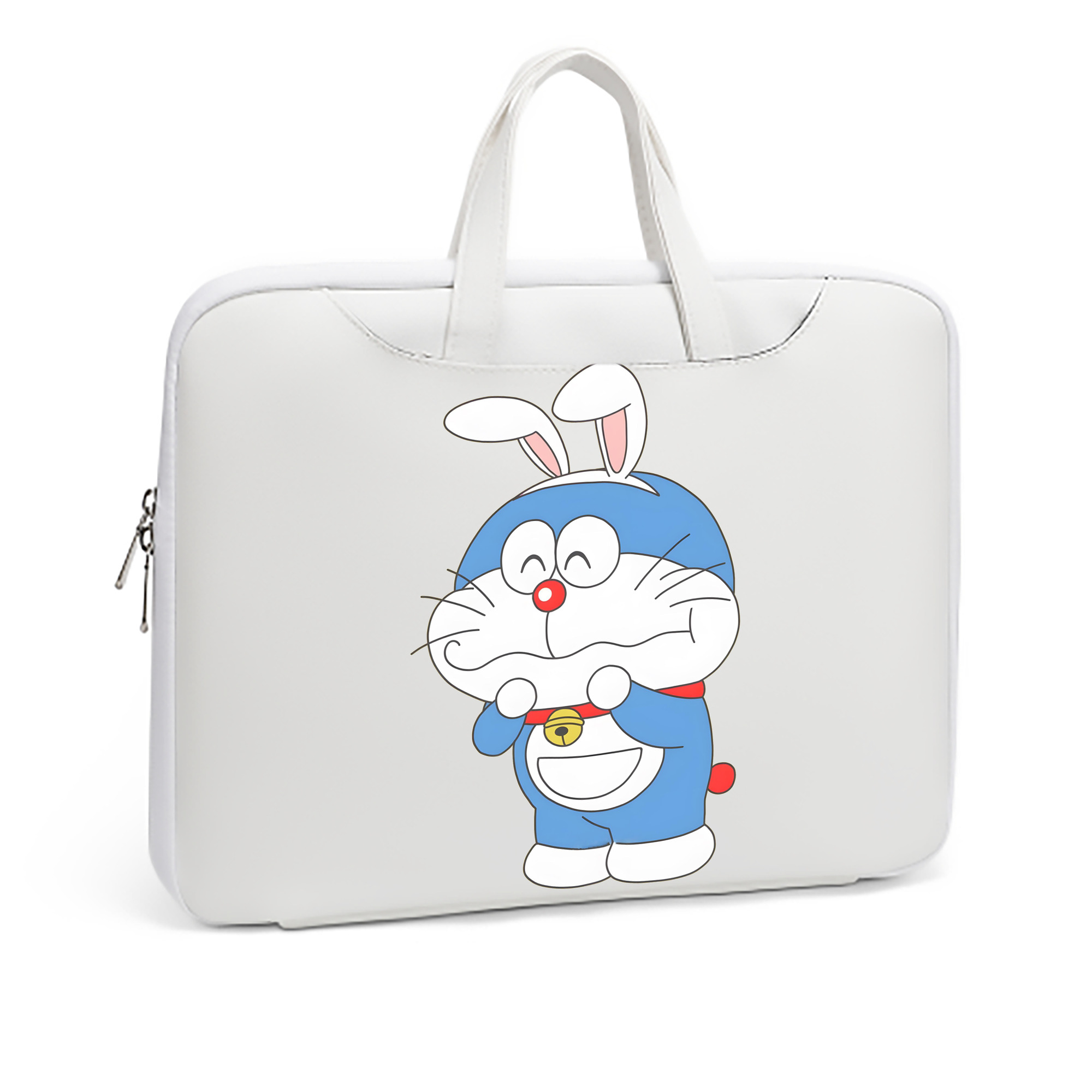 （画像用） ドラえもん Doraemon レザーラップトップバッグ　ノートパソコンケース