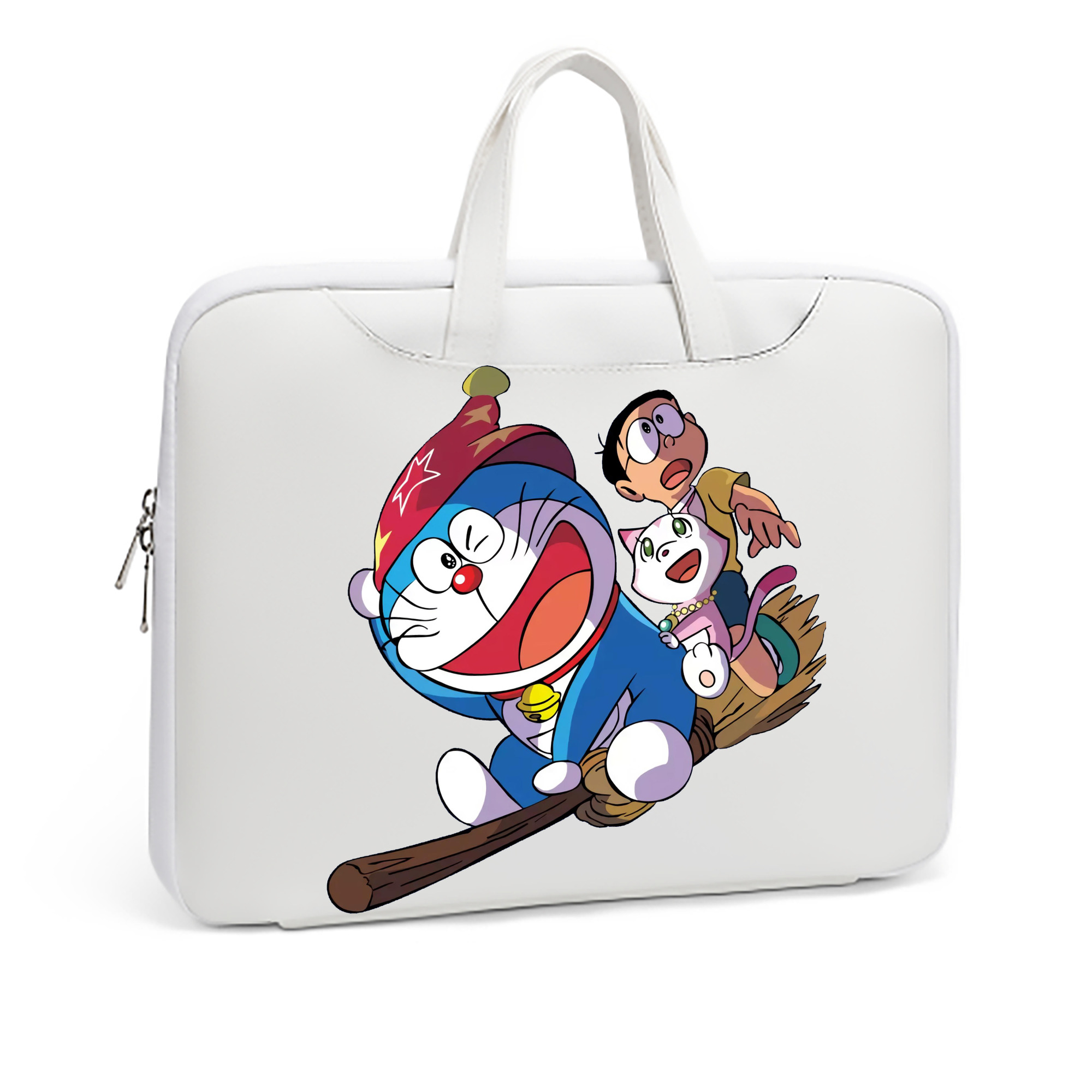 （画像用） ドラえもん Doraemon レザーラップトップバッグ　ノートパソコンケース