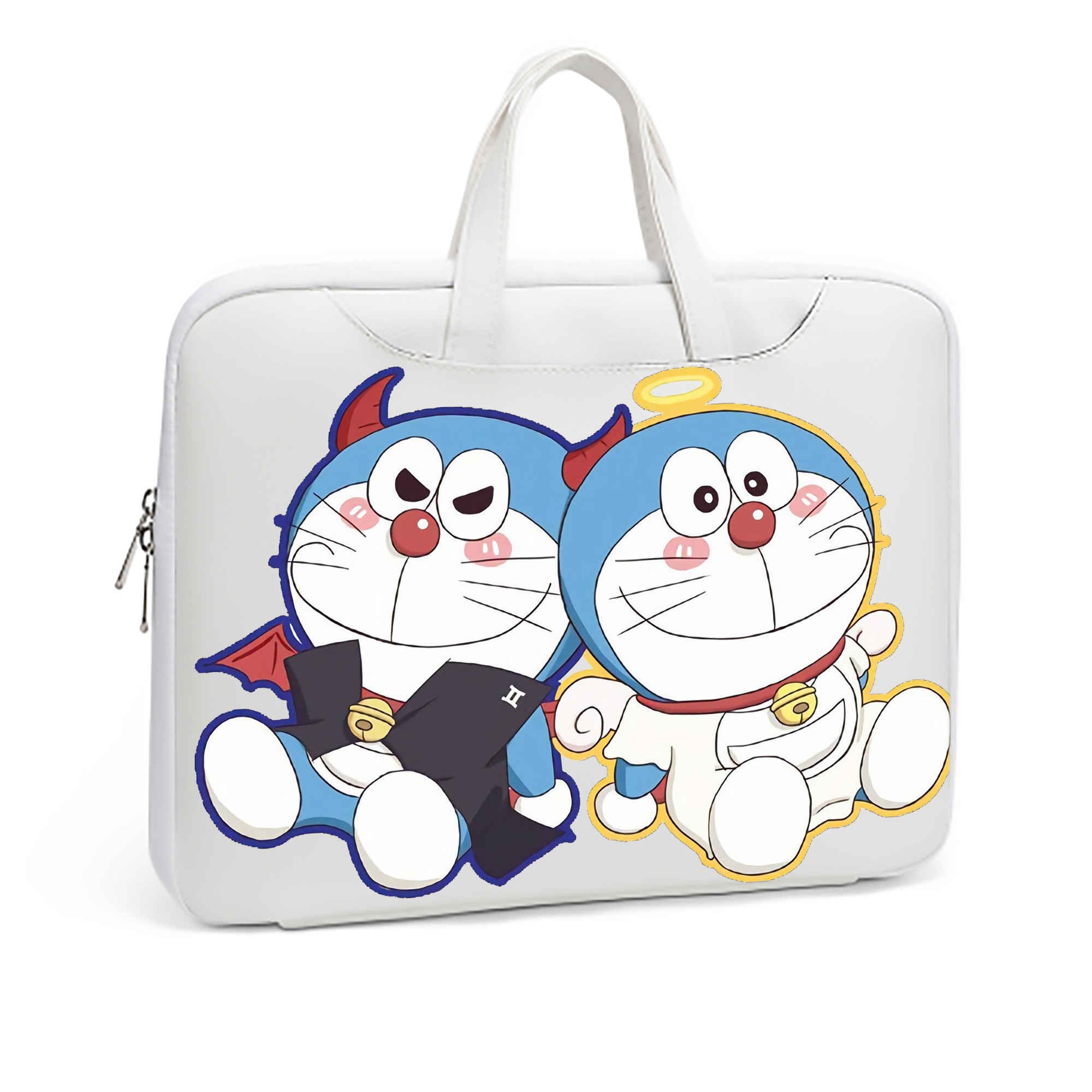 （画像用） ドラえもん Doraemon レザーラップトップバッグ　ノートパソコンケース