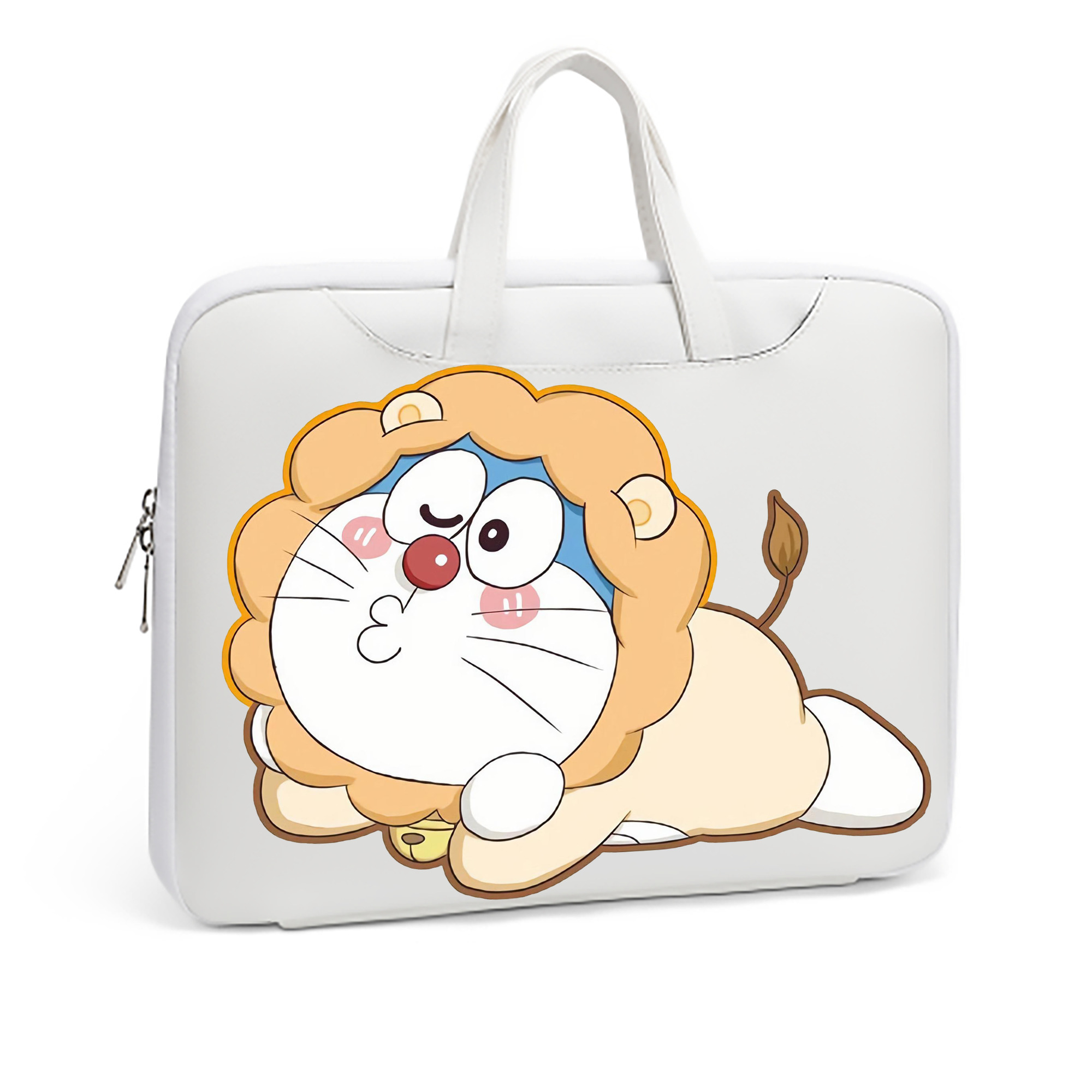 （画像用） ドラえもん Doraemon レザーラップトップバッグ　ノートパソコンケース
