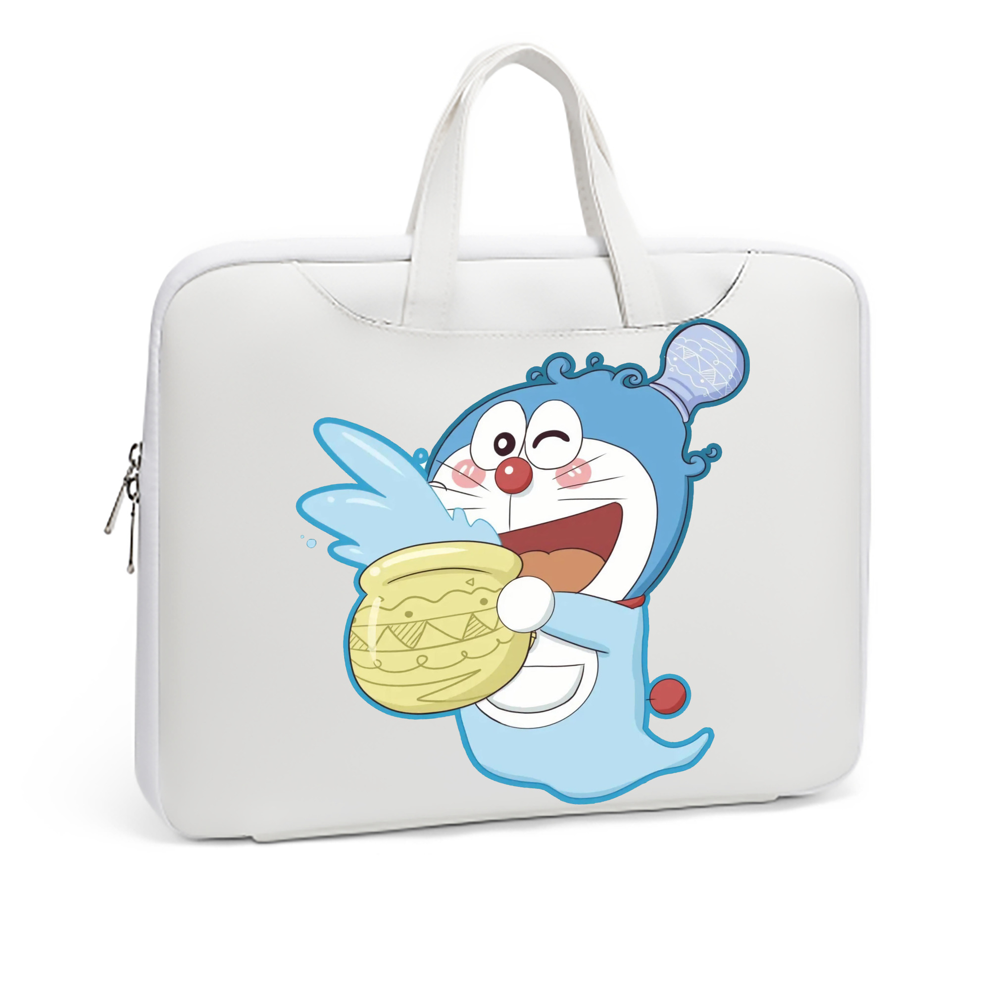 （画像用） ドラえもん Doraemon レザーラップトップバッグ　ノートパソコンケース
