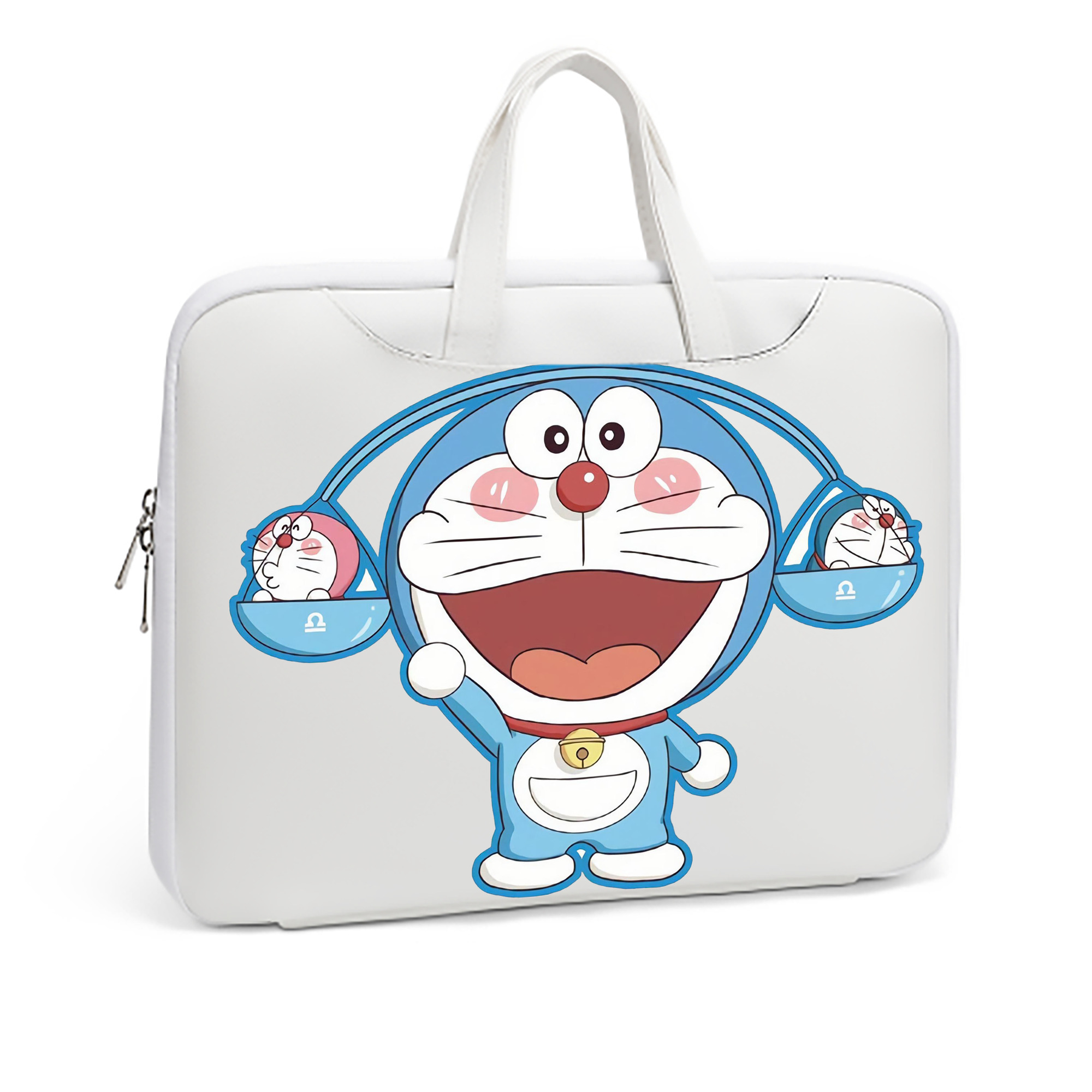 （画像用） ドラえもん Doraemon レザーラップトップバッグ　ノートパソコンケース