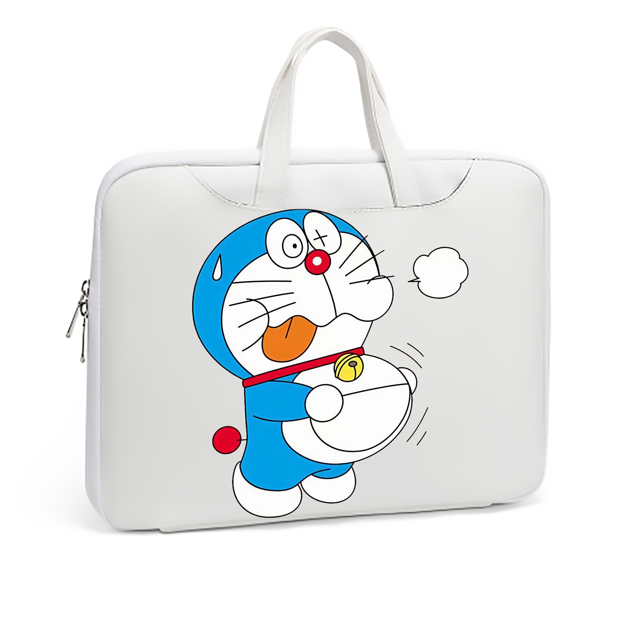 （画像用） ドラえもん Doraemon レザーラップトップバッグ　ノートパソコンケース