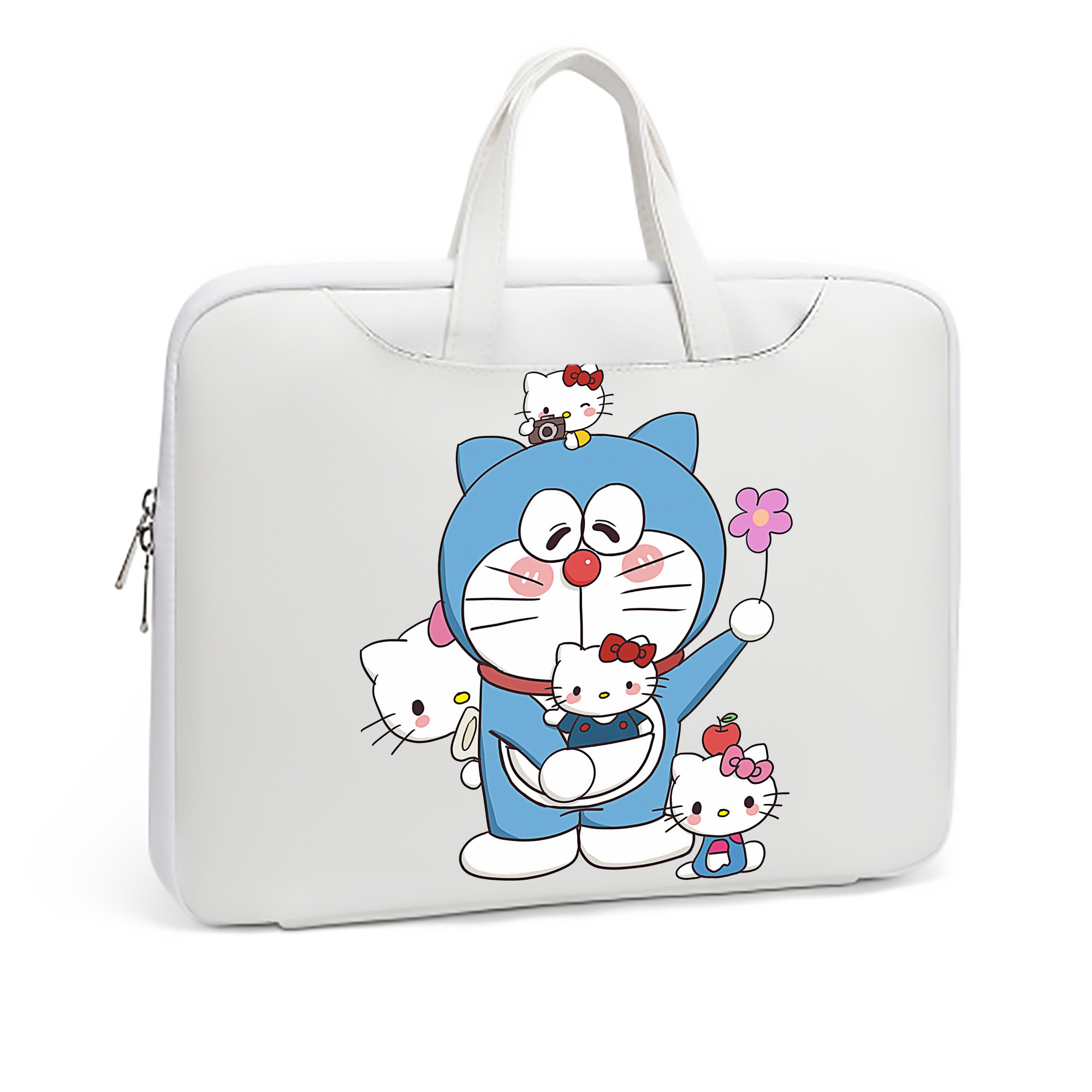 （画像用） ドラえもん Doraemon レザーラップトップバッグ　ノートパソコンケース