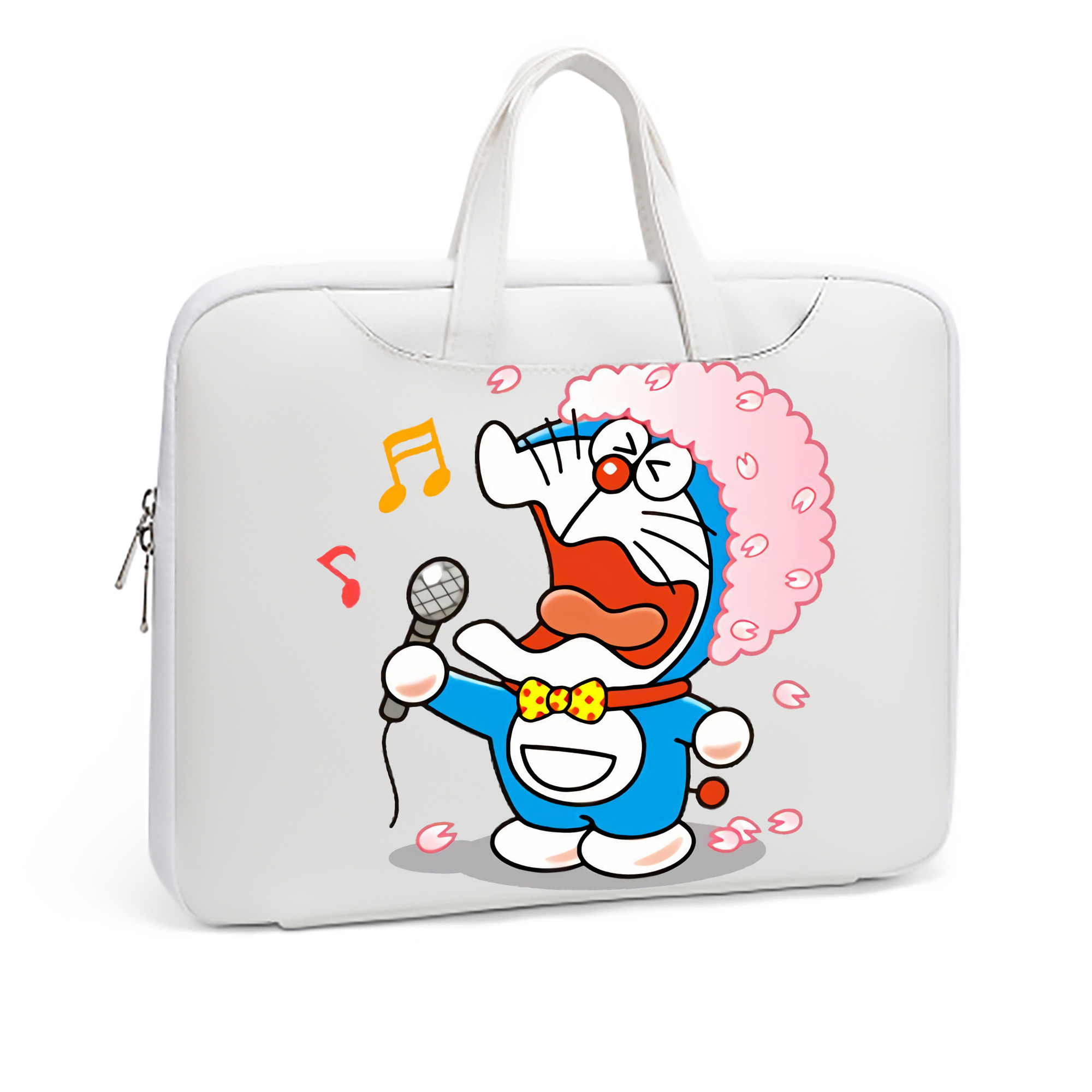 （画像用） ドラえもん Doraemon レザーラップトップバッグ　ノートパソコンケース