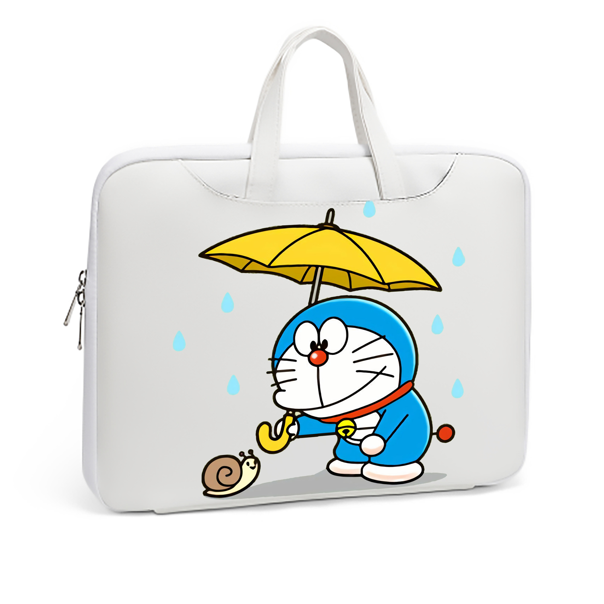 （画像用） ドラえもん Doraemon レザーラップトップバッグ　ノートパソコンケース