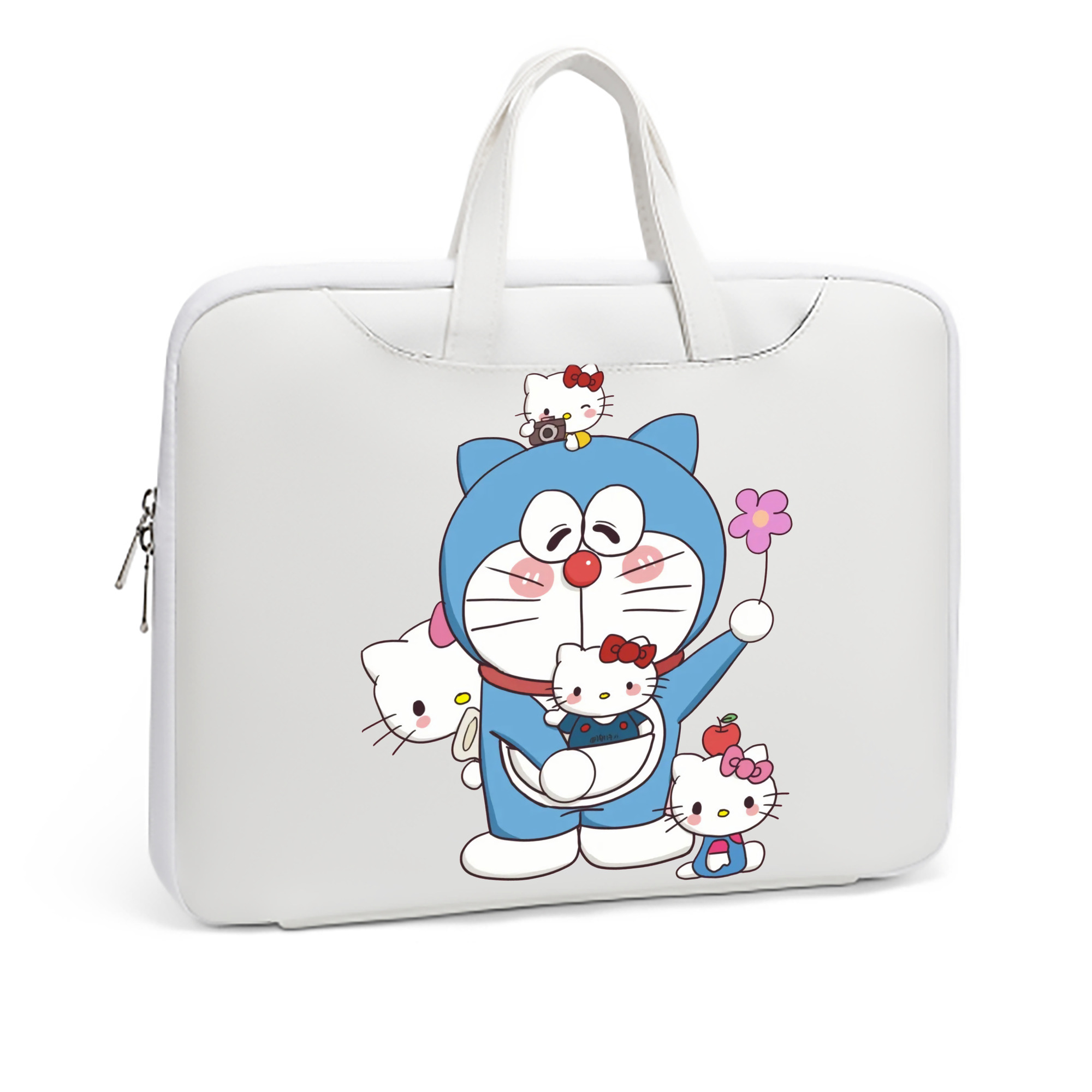 （画像用） ドラえもん Doraemon レザーラップトップバッグ　ノートパソコンケース