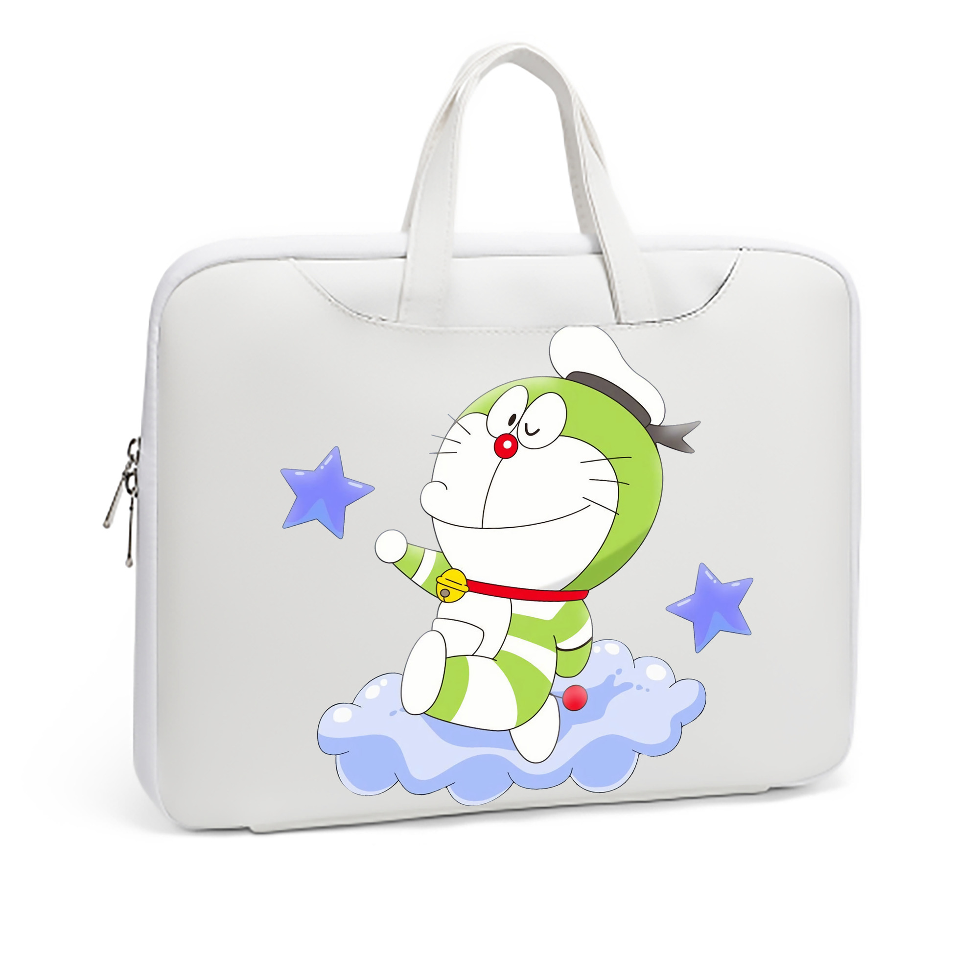 （画像用） ドラえもん Doraemon レザーラップトップバッグ　ノートパソコンケース