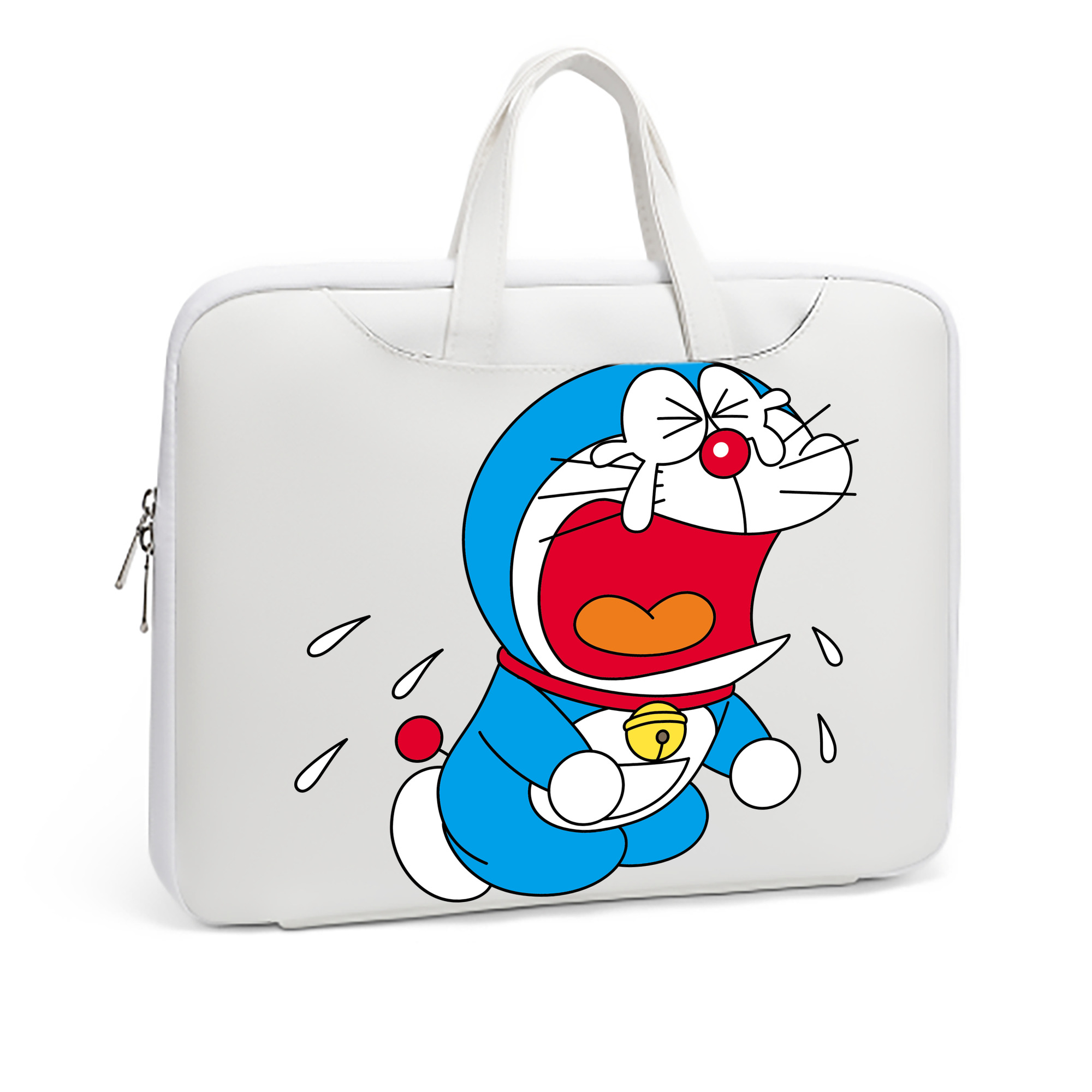 （画像用） ドラえもん Doraemon レザーラップトップバッグ　ノートパソコンケース