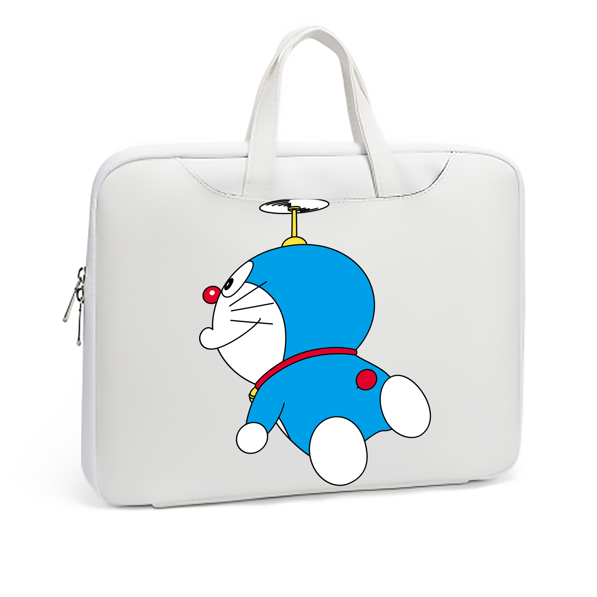 （画像用） ドラえもん Doraemon レザーラップトップバッグ　ノートパソコンケース