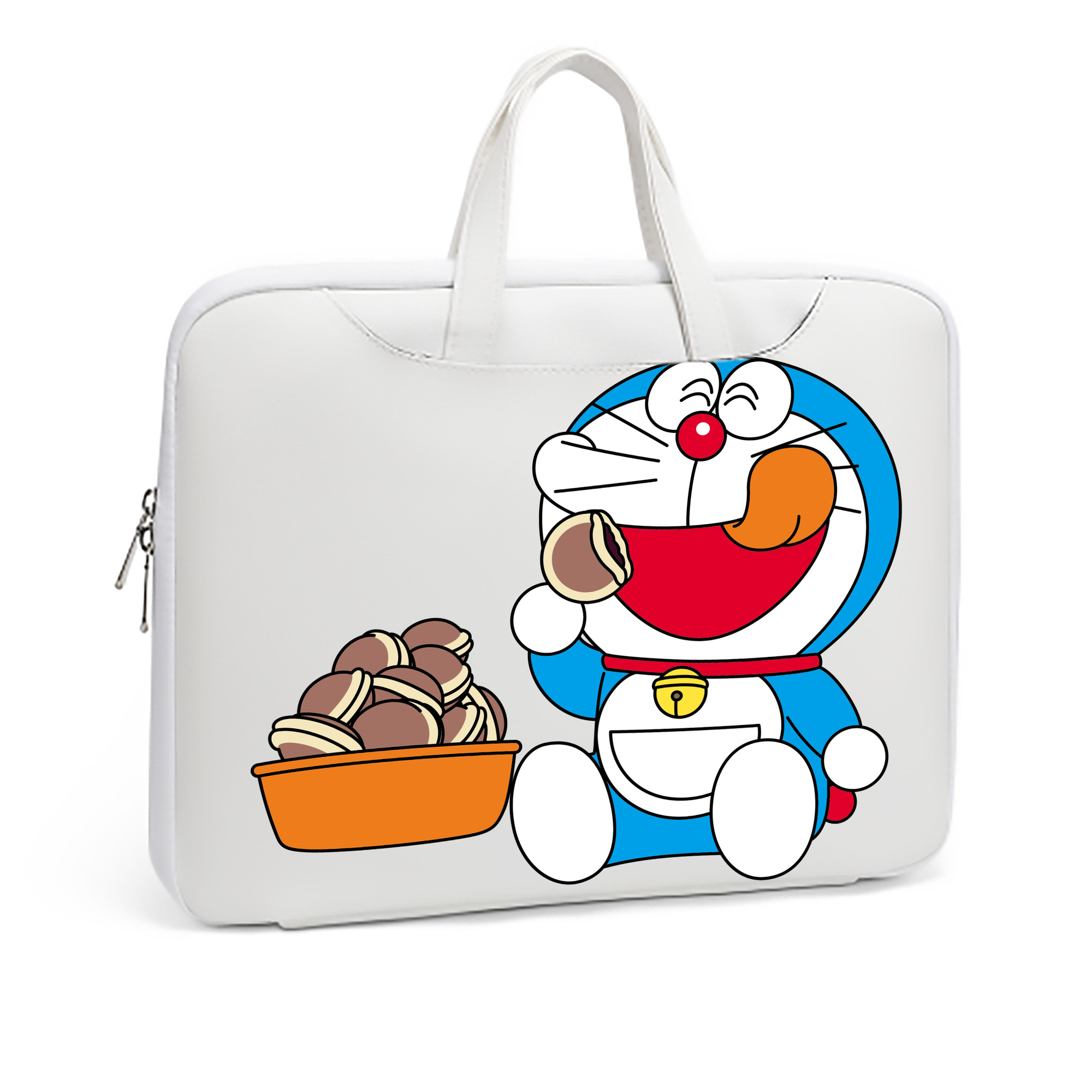 （画像用） ドラえもん Doraemon レザーラップトップバッグ　ノートパソコンケース