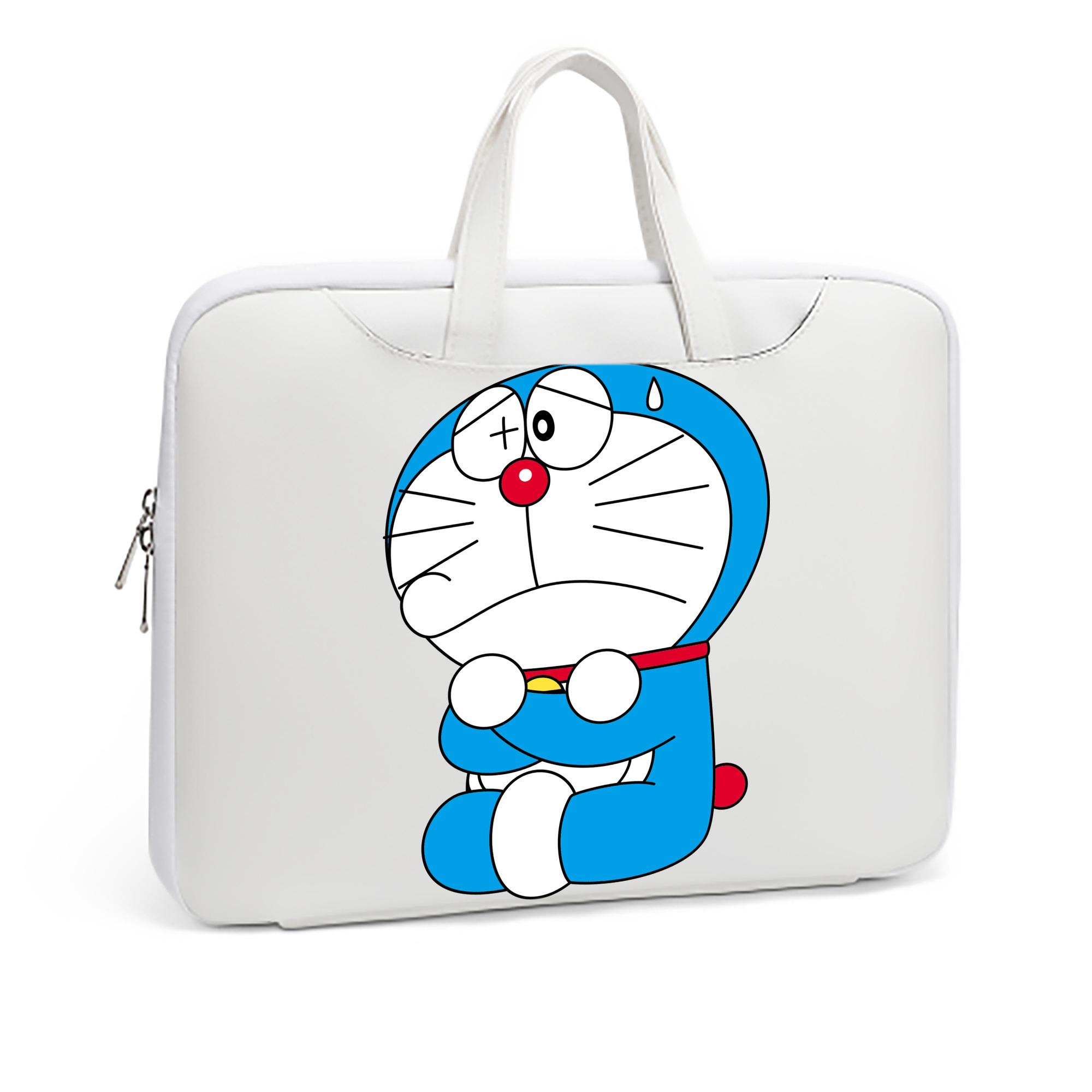 （画像用） ドラえもん Doraemon レザーラップトップバッグ　ノートパソコンケース