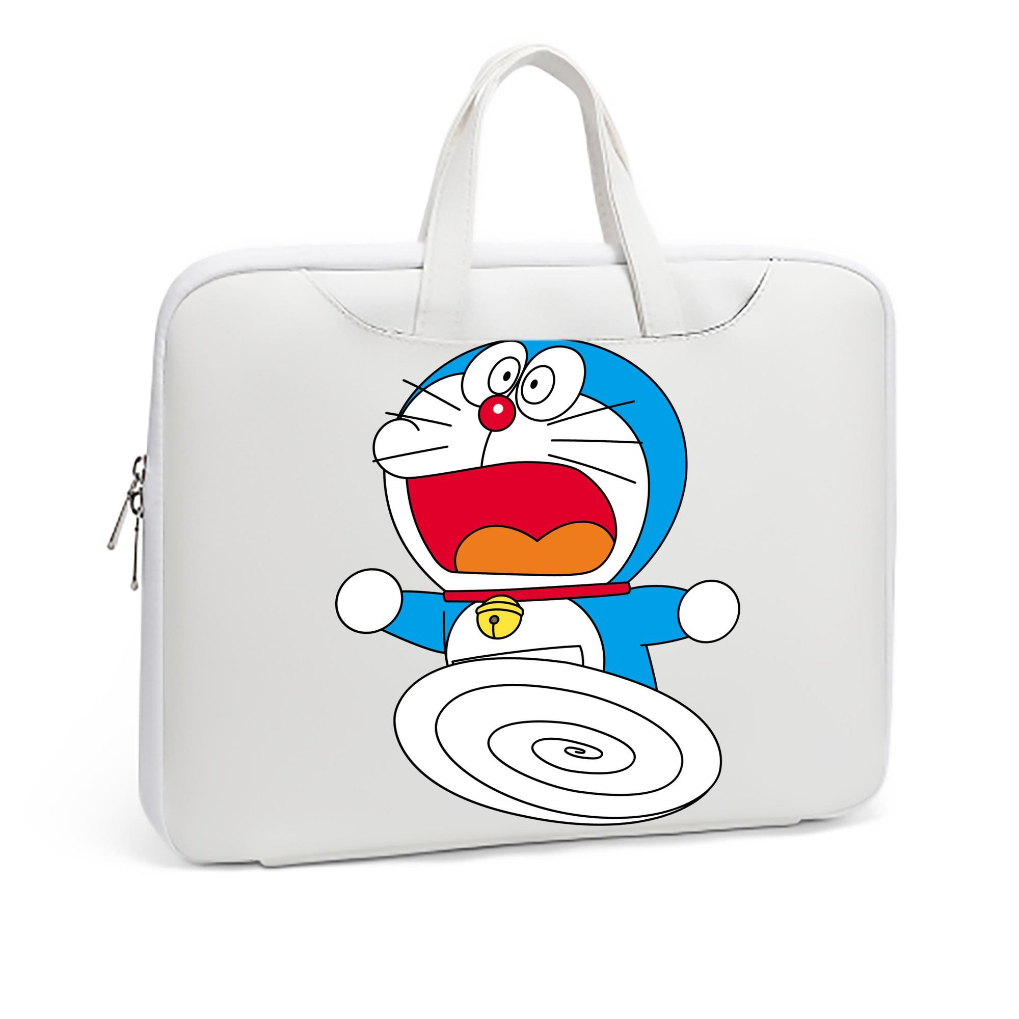 （画像用） ドラえもん Doraemon レザーラップトップバッグ　ノートパソコンケース