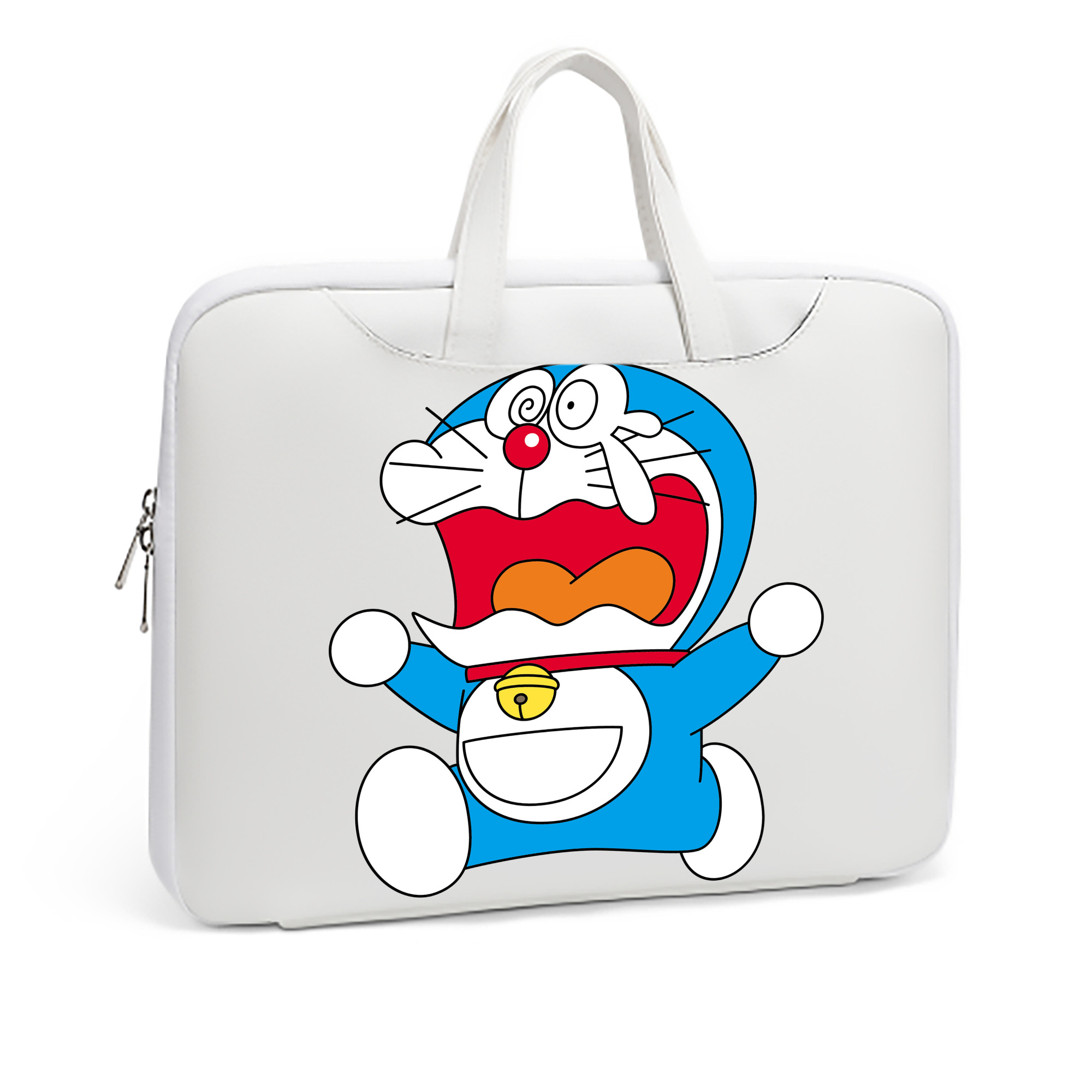 （画像用） ドラえもん Doraemon レザーラップトップバッグ　ノートパソコンケース