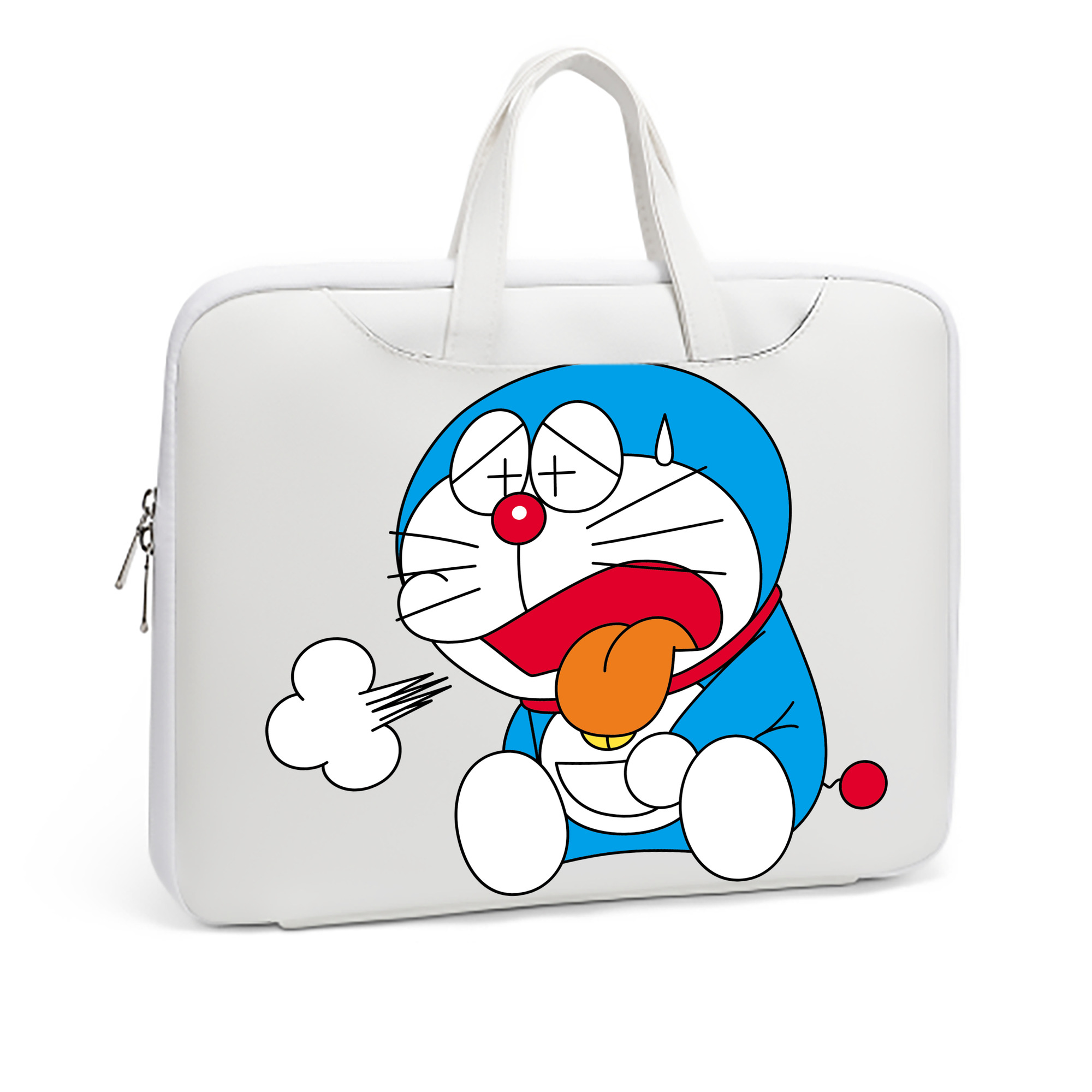 （画像用） ドラえもん Doraemon レザーラップトップバッグ　ノートパソコンケース