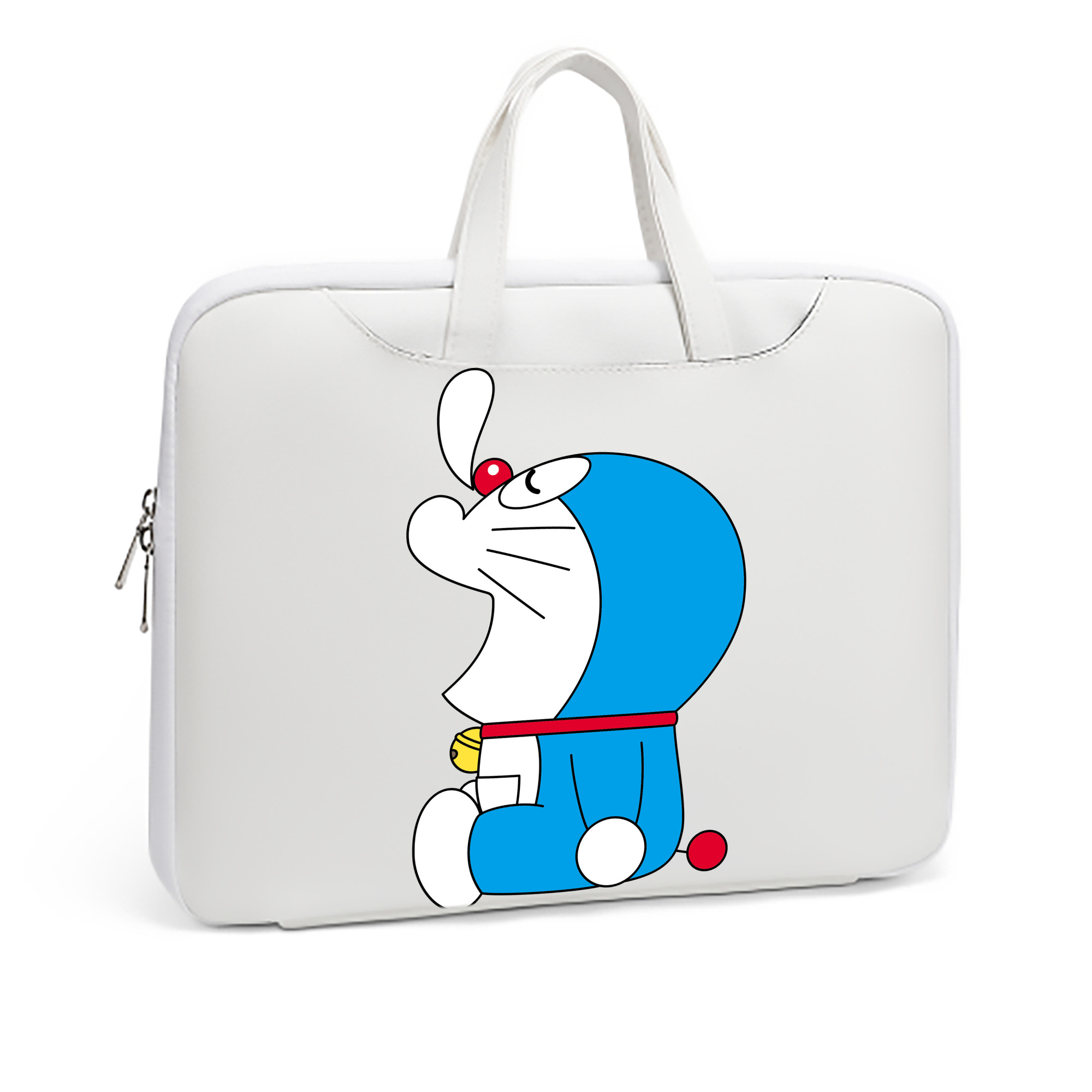 （画像用） ドラえもん Doraemon レザーラップトップバッグ　ノートパソコンケース