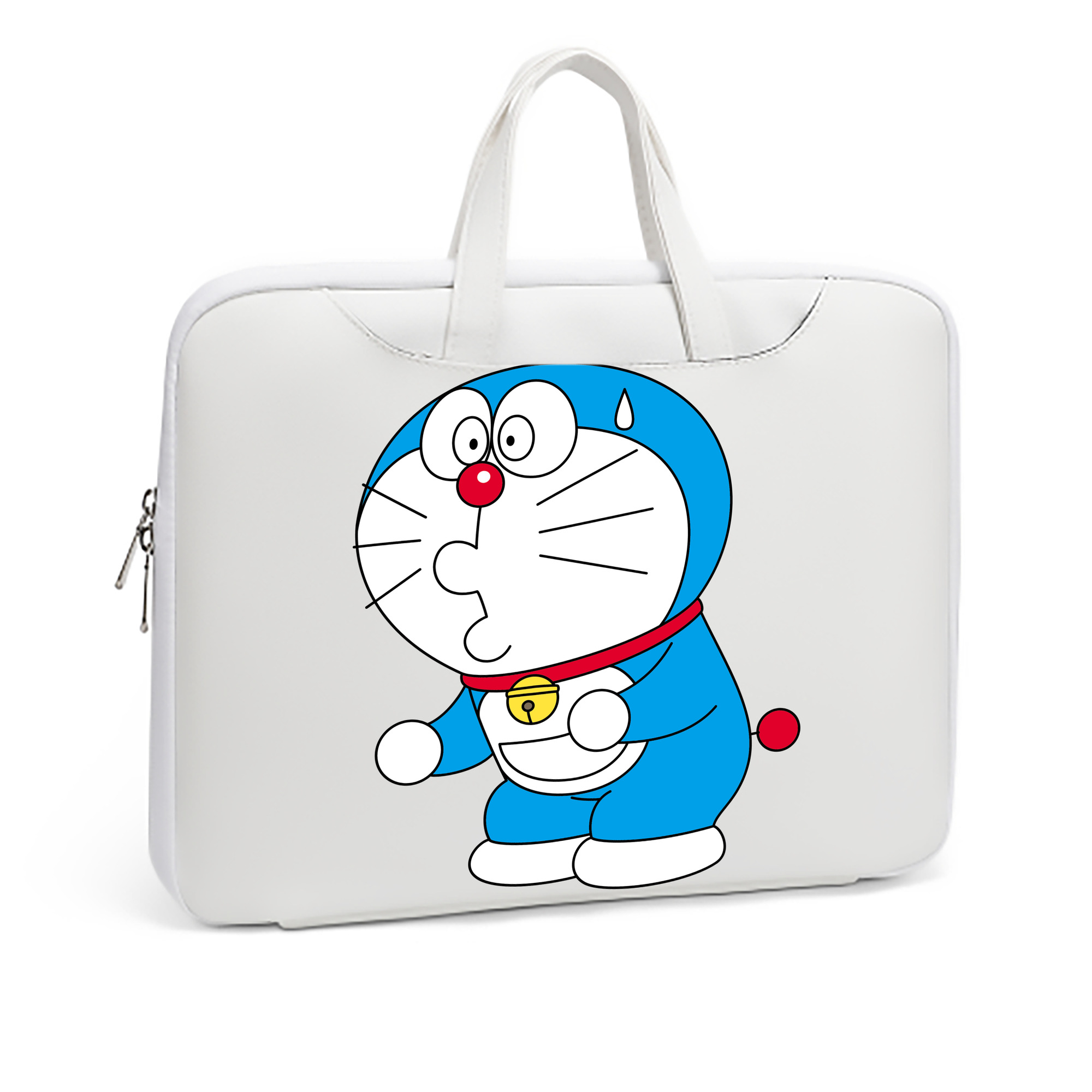 （画像用） ドラえもん Doraemon レザーラップトップバッグ　ノートパソコンケース