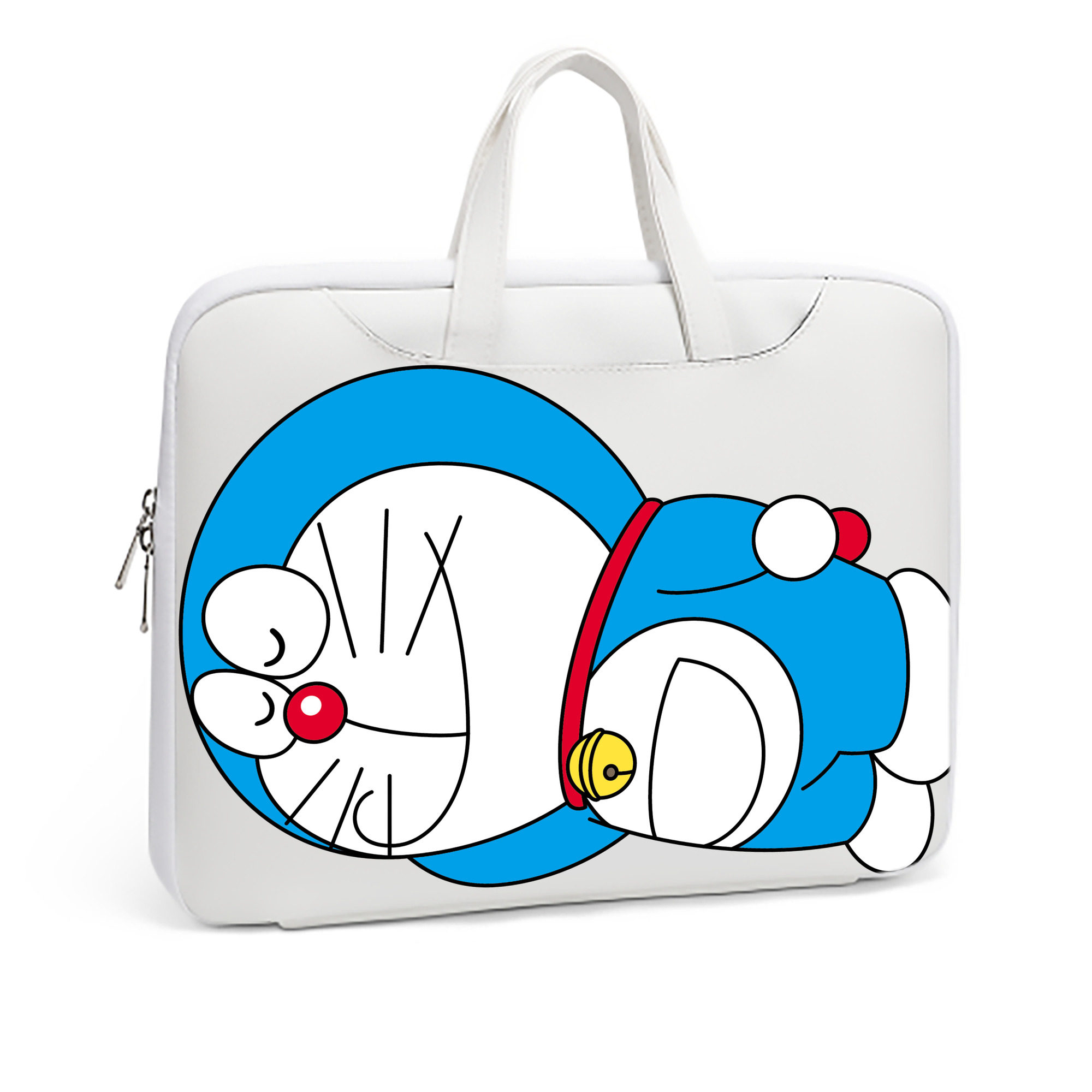 （画像用） ドラえもん Doraemon レザーラップトップバッグ　ノートパソコンケース