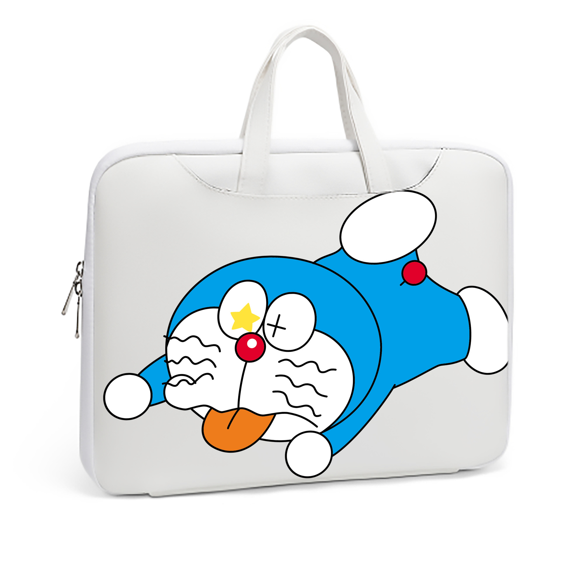 （画像用） ドラえもん Doraemon レザーラップトップバッグ　ノートパソコンケース
