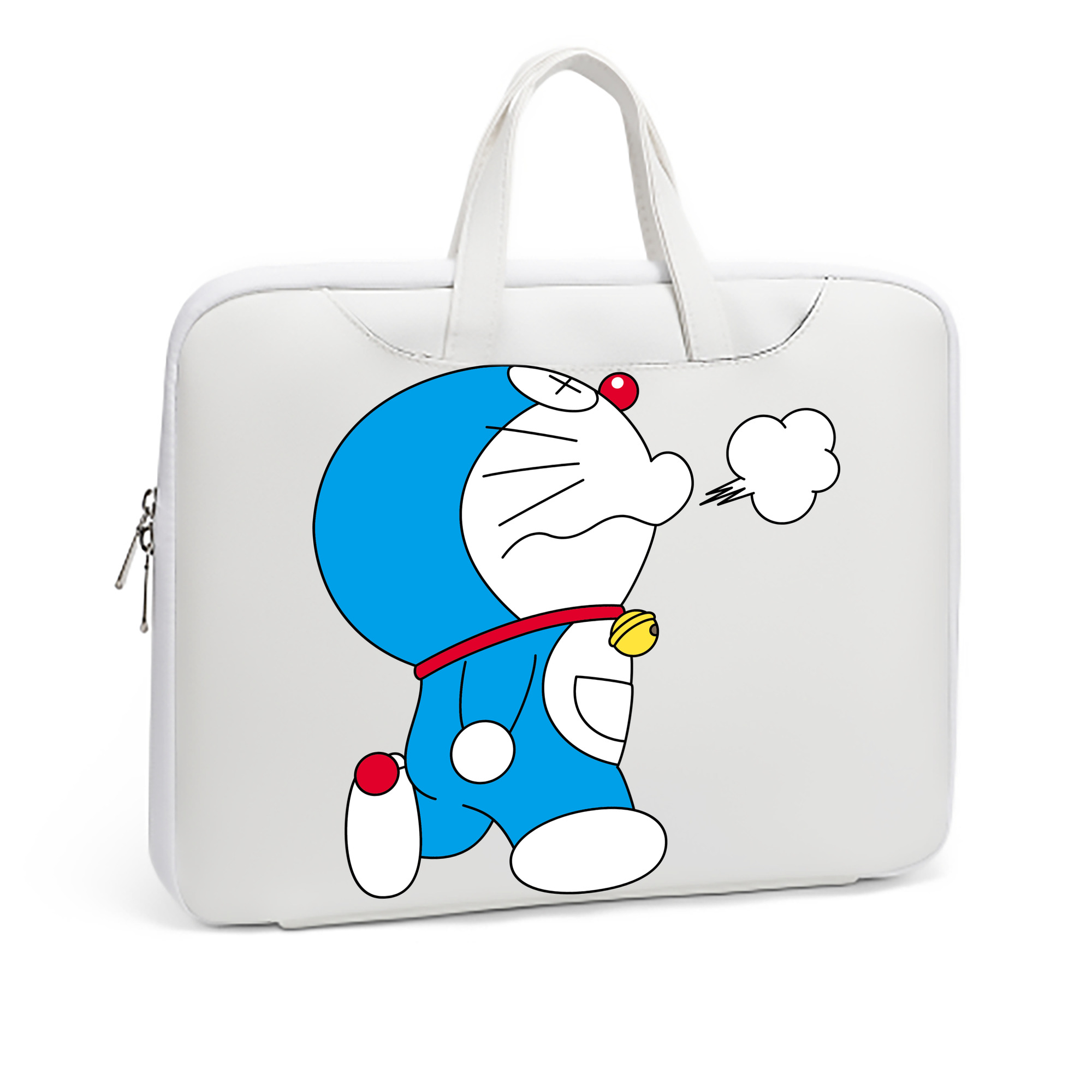 （画像用） ドラえもん Doraemon レザーラップトップバッグ　ノートパソコンケース
