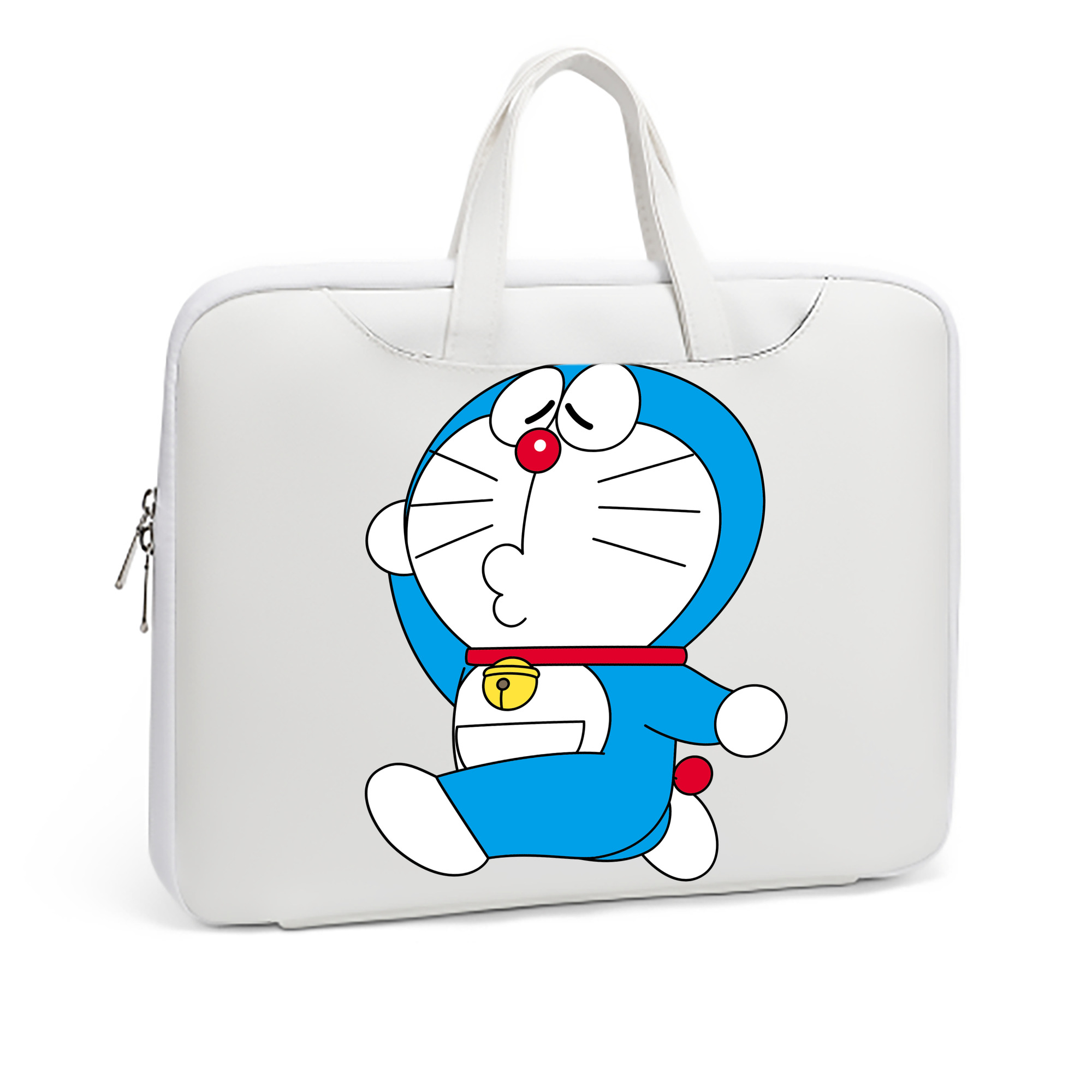 （画像用） ドラえもん Doraemon レザーラップトップバッグ　ノートパソコンケース