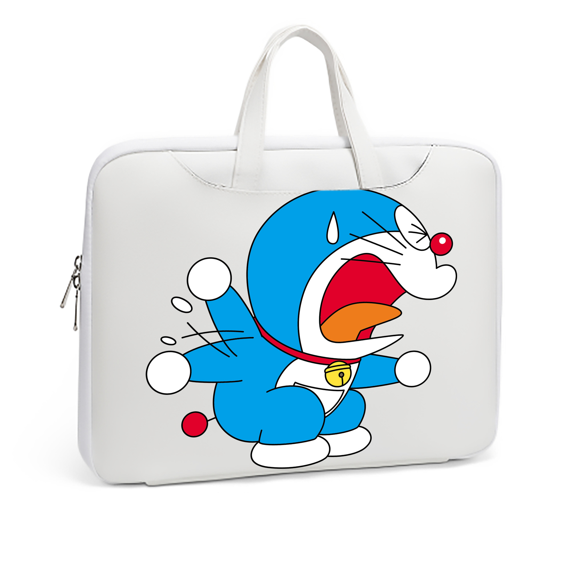 （画像用） ドラえもん Doraemon レザーラップトップバッグ　ノートパソコンケース