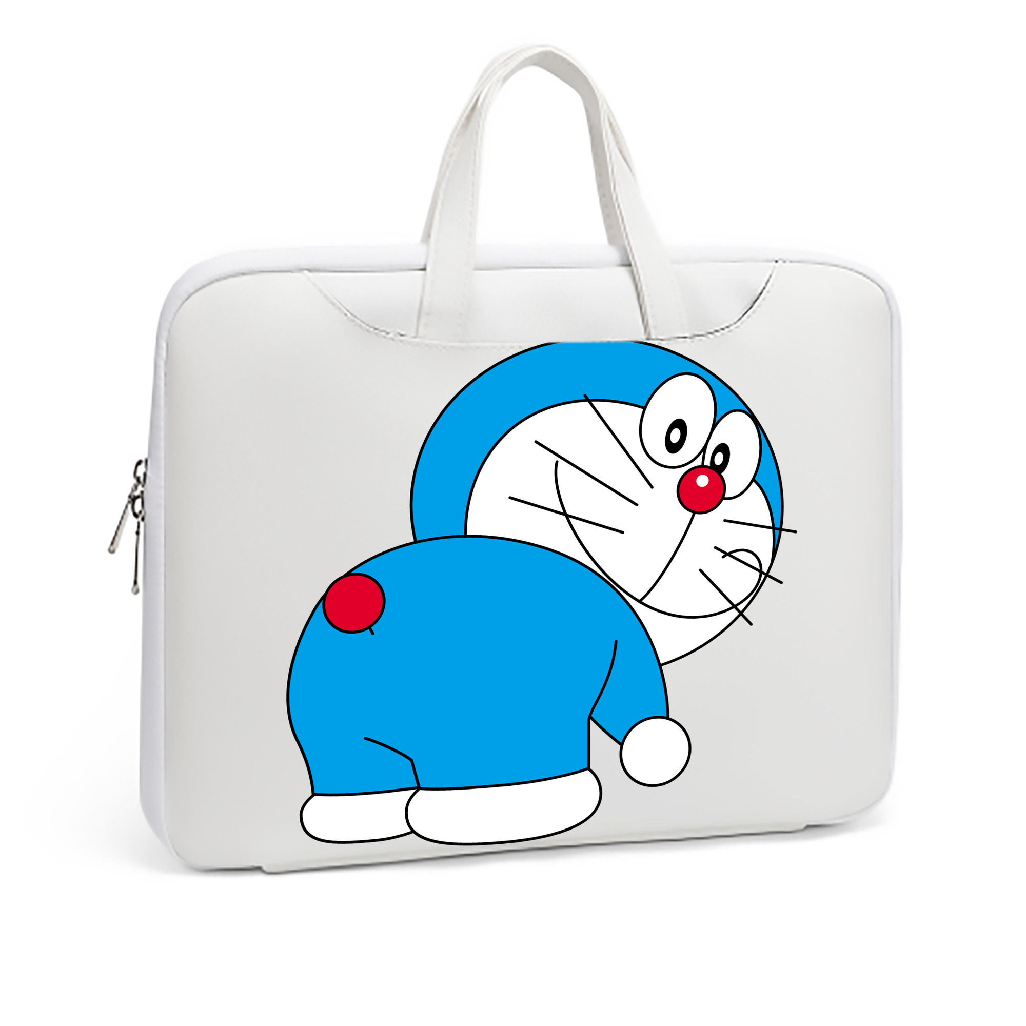 （画像用） ドラえもん Doraemon レザーラップトップバッグ　ノートパソコンケース