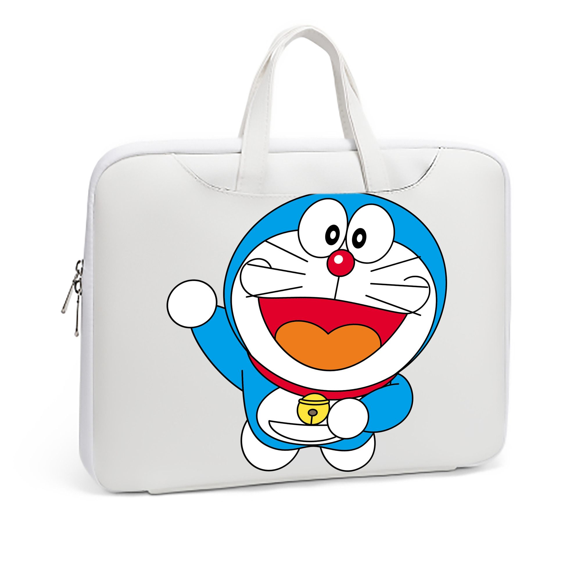 （画像用） ドラえもん Doraemon レザーラップトップバッグ　ノートパソコンケース