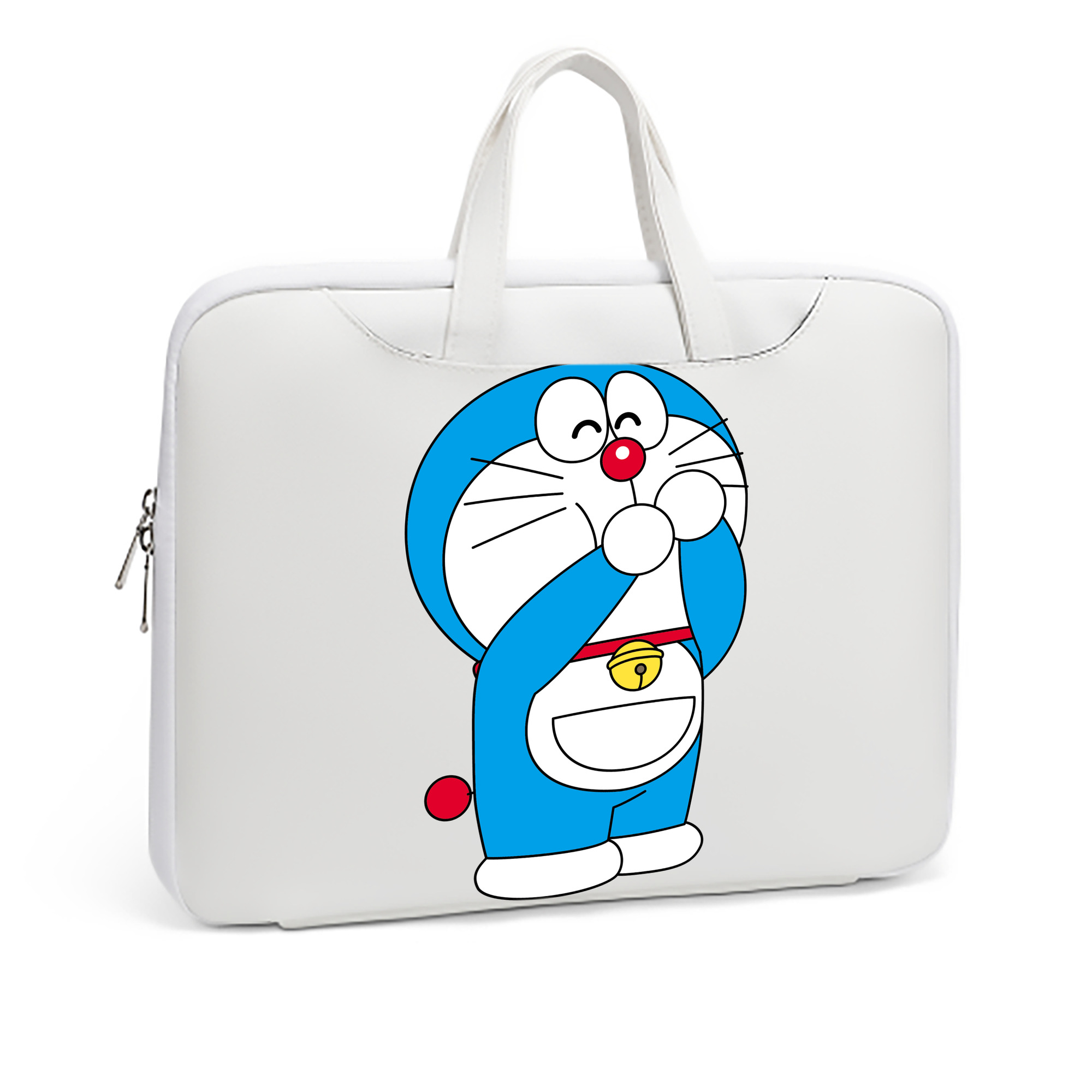 （画像用） ドラえもん Doraemon レザーラップトップバッグ　ノートパソコンケース