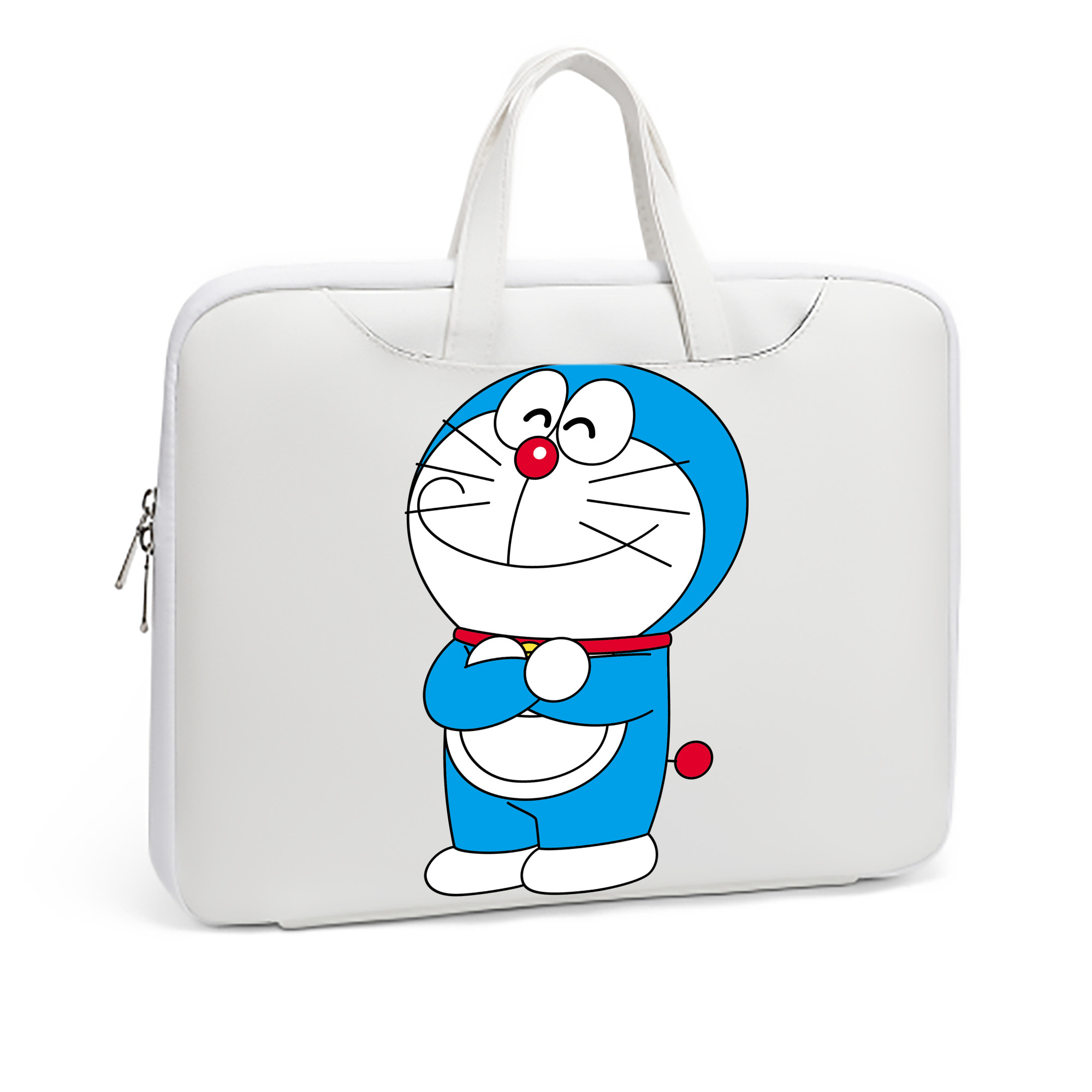 （画像用） ドラえもん Doraemon レザーラップトップバッグ　ノートパソコンケース