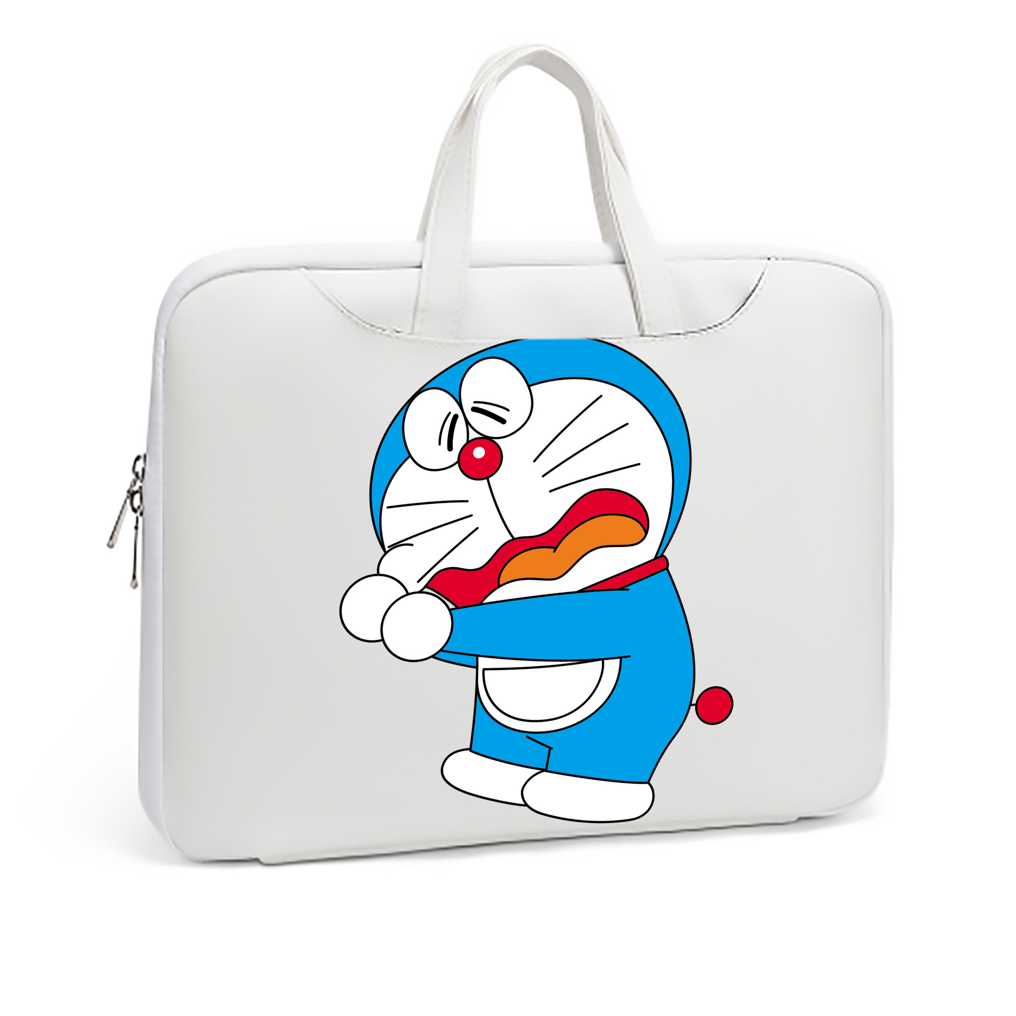 （画像用） ドラえもん Doraemon レザーラップトップバッグ　ノートパソコンケース