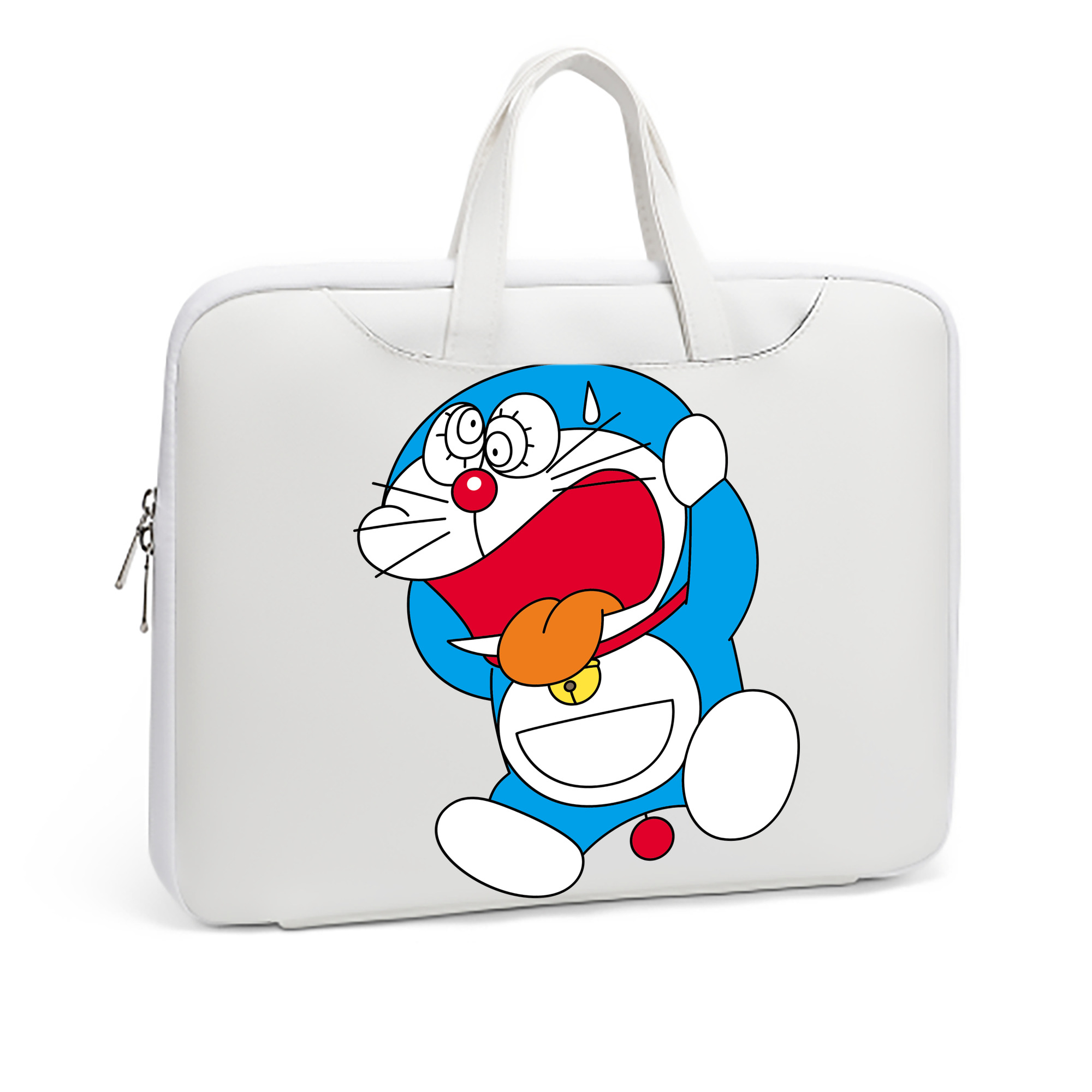 （画像用） ドラえもん Doraemon レザーラップトップバッグ　ノートパソコンケース