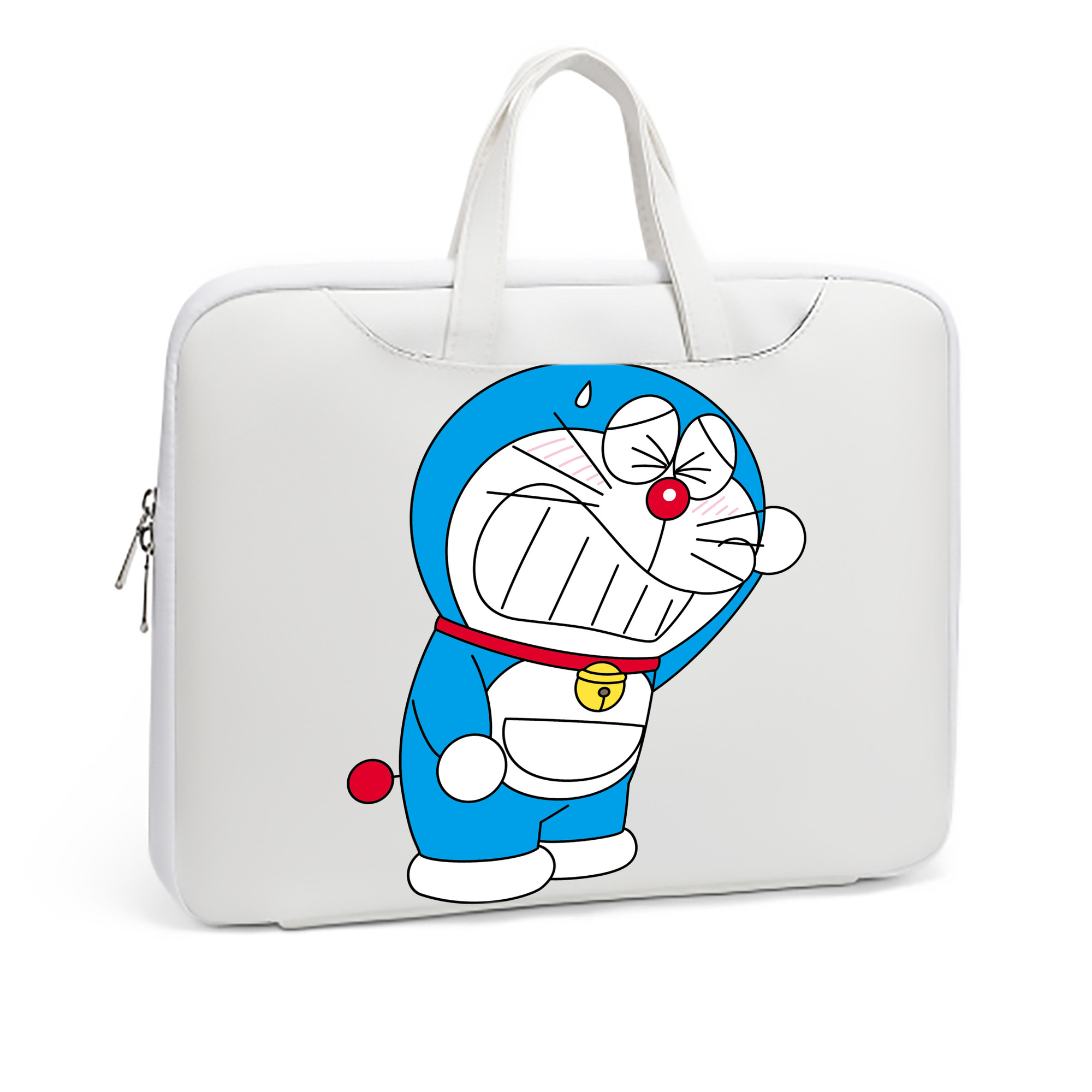 （画像用） ドラえもん Doraemon レザーラップトップバッグ　ノートパソコンケース