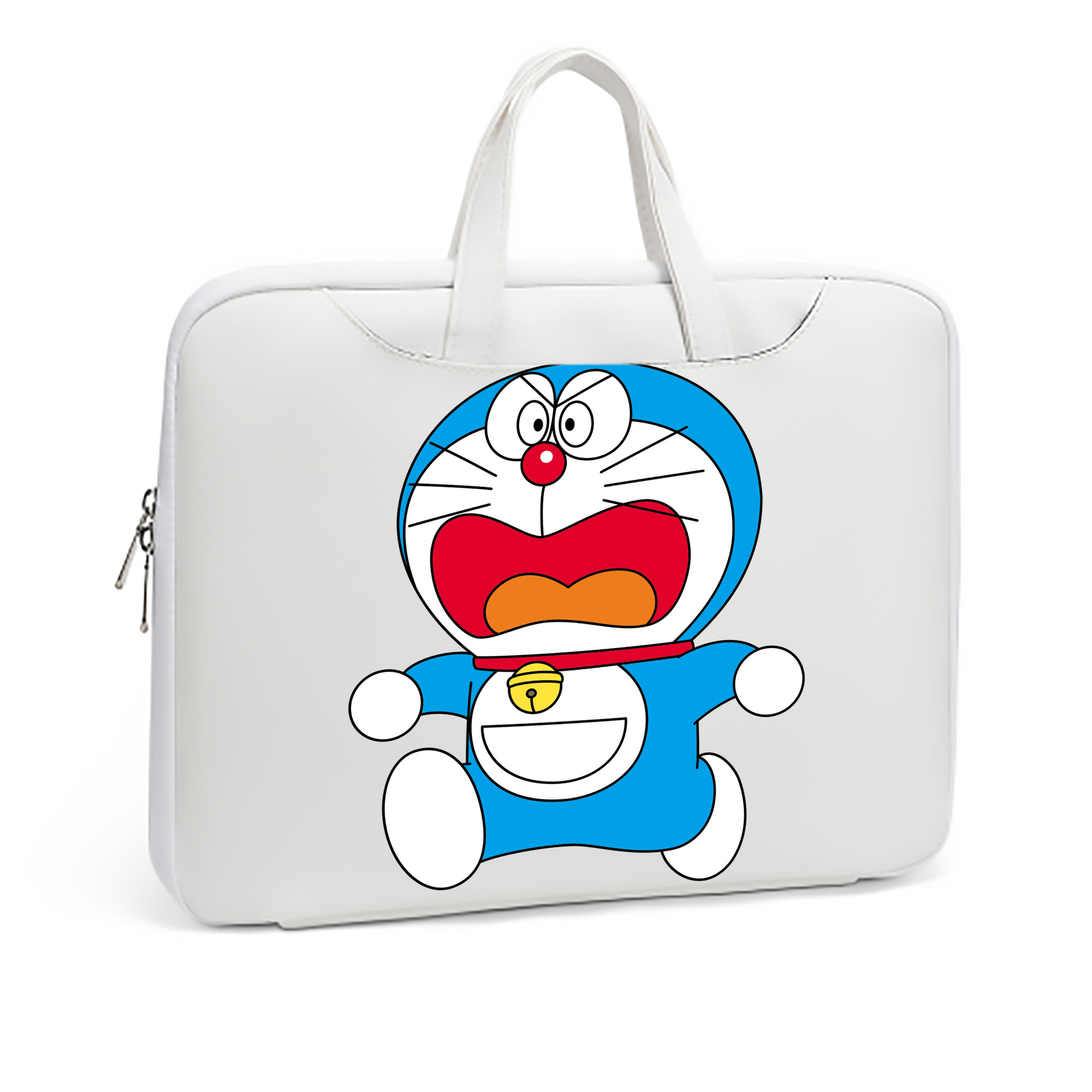 （画像用） ドラえもん Doraemon レザーラップトップバッグ　ノートパソコンケース